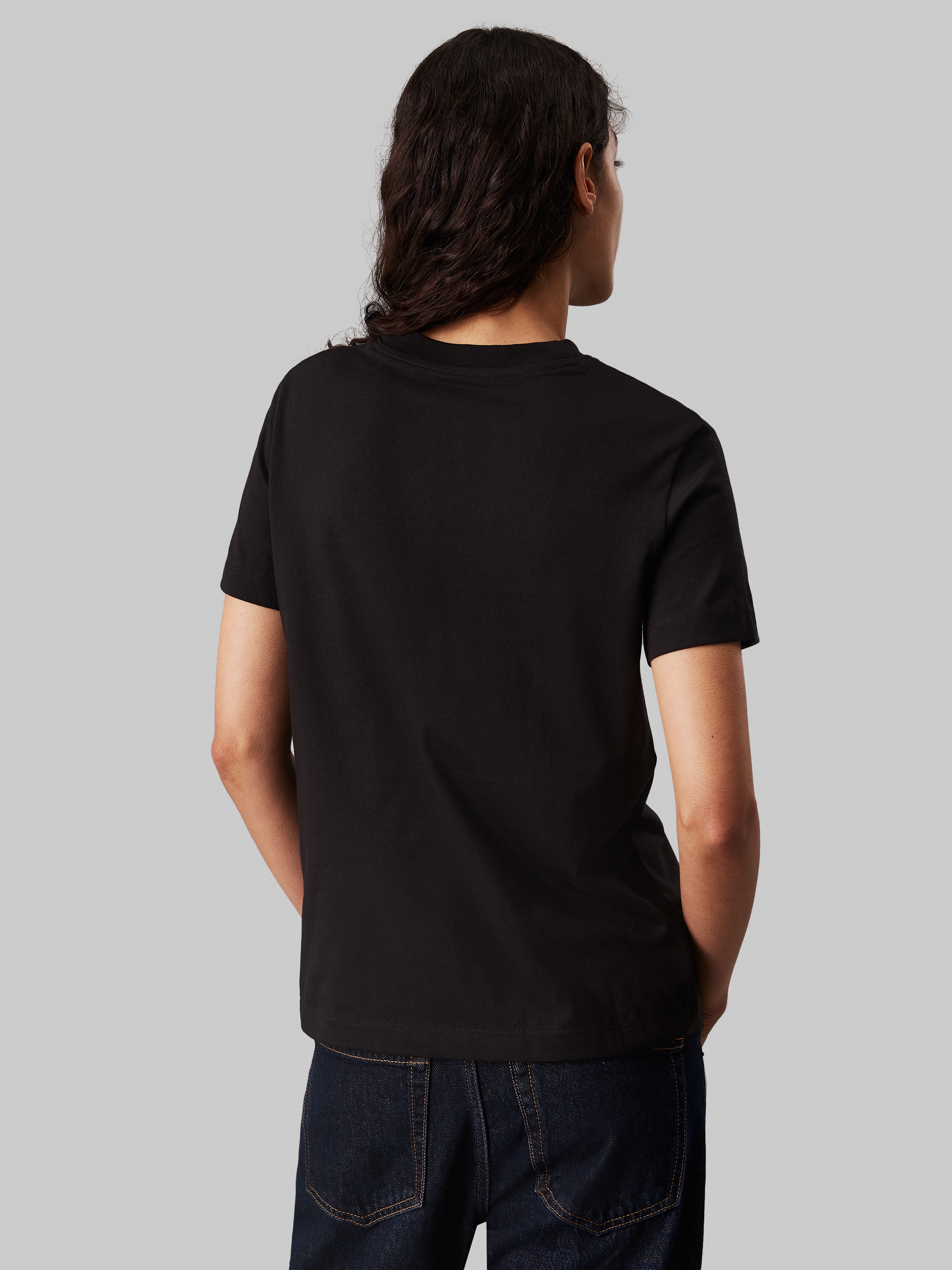 Calvin Klein Jeans T-Shirt "EMBROIDERED CK REGULAR TEE", mit Logostickerei günstig online kaufen