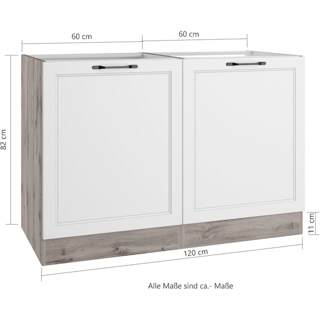 HELD MÖBEL Spülenschrank »Lana«, Breite 120 cm bestellen | BAUR