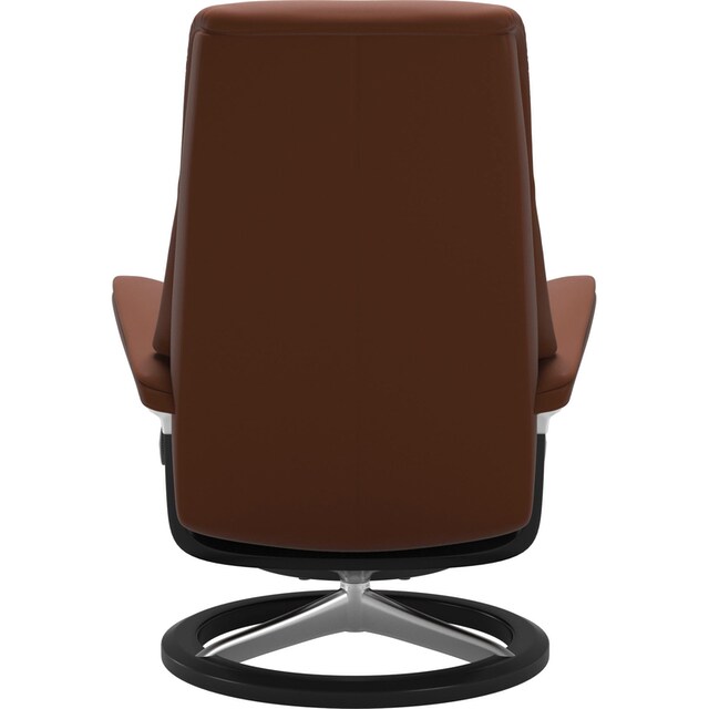 Stressless® Relaxsessel »View«, (Set, Relaxsessel mit Hocker), mit  Signature Base, Größe M,Gestell Schwarz kaufen | BAUR