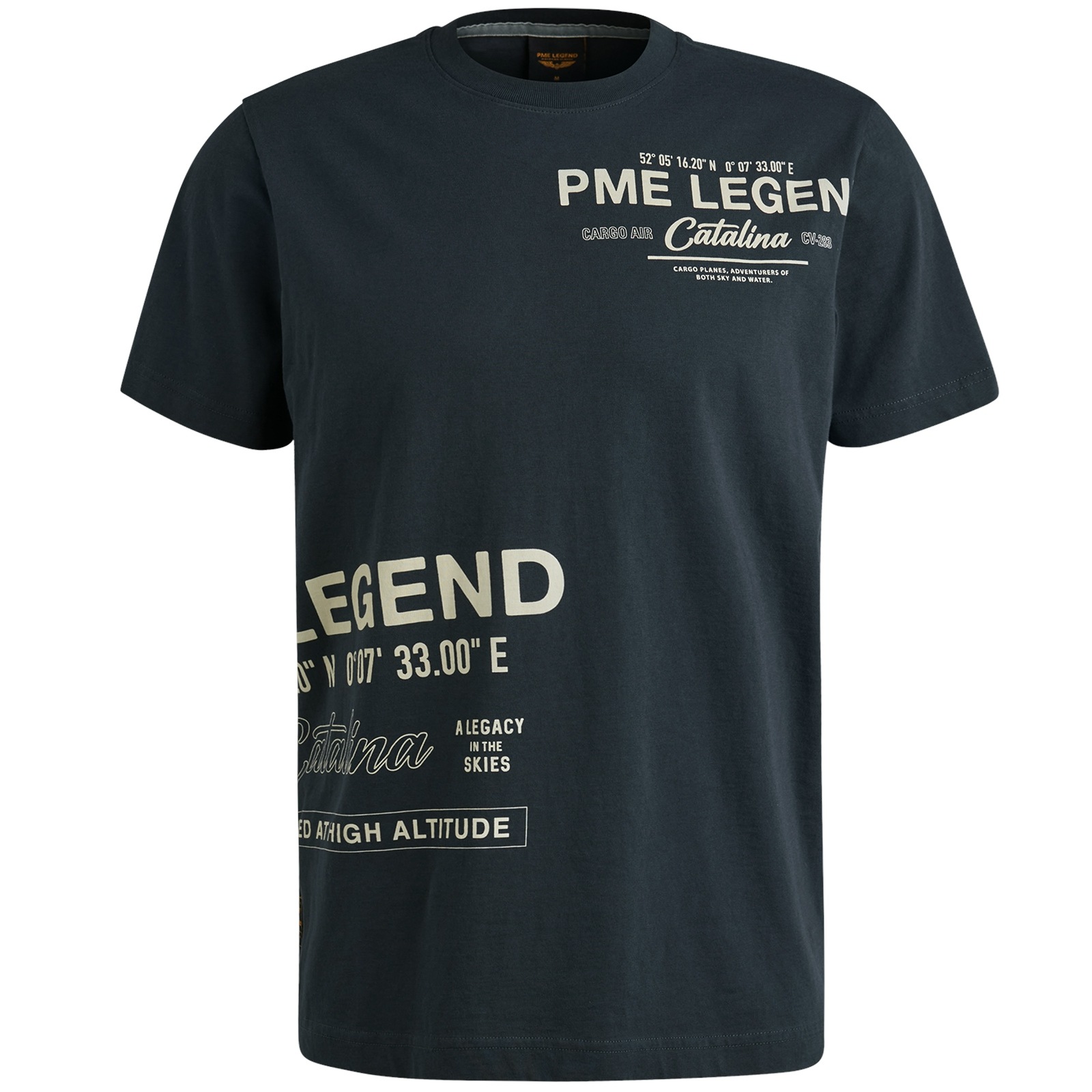 PME LEGEND T-Shirt, mit All-Over Print