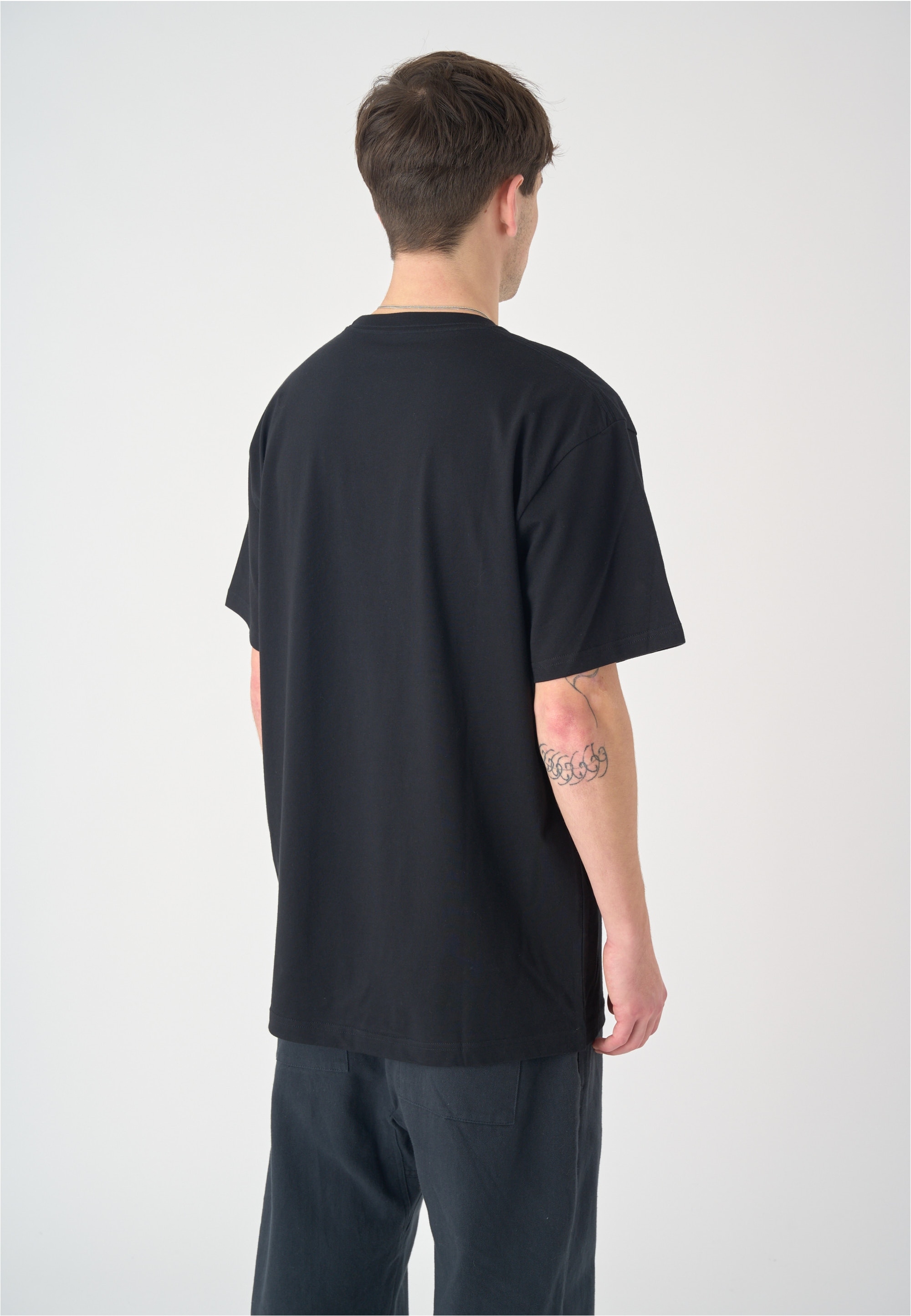 Cleptomanicx T-Shirt »Embroidery Gull Mono«, mit lockerem Schnitt