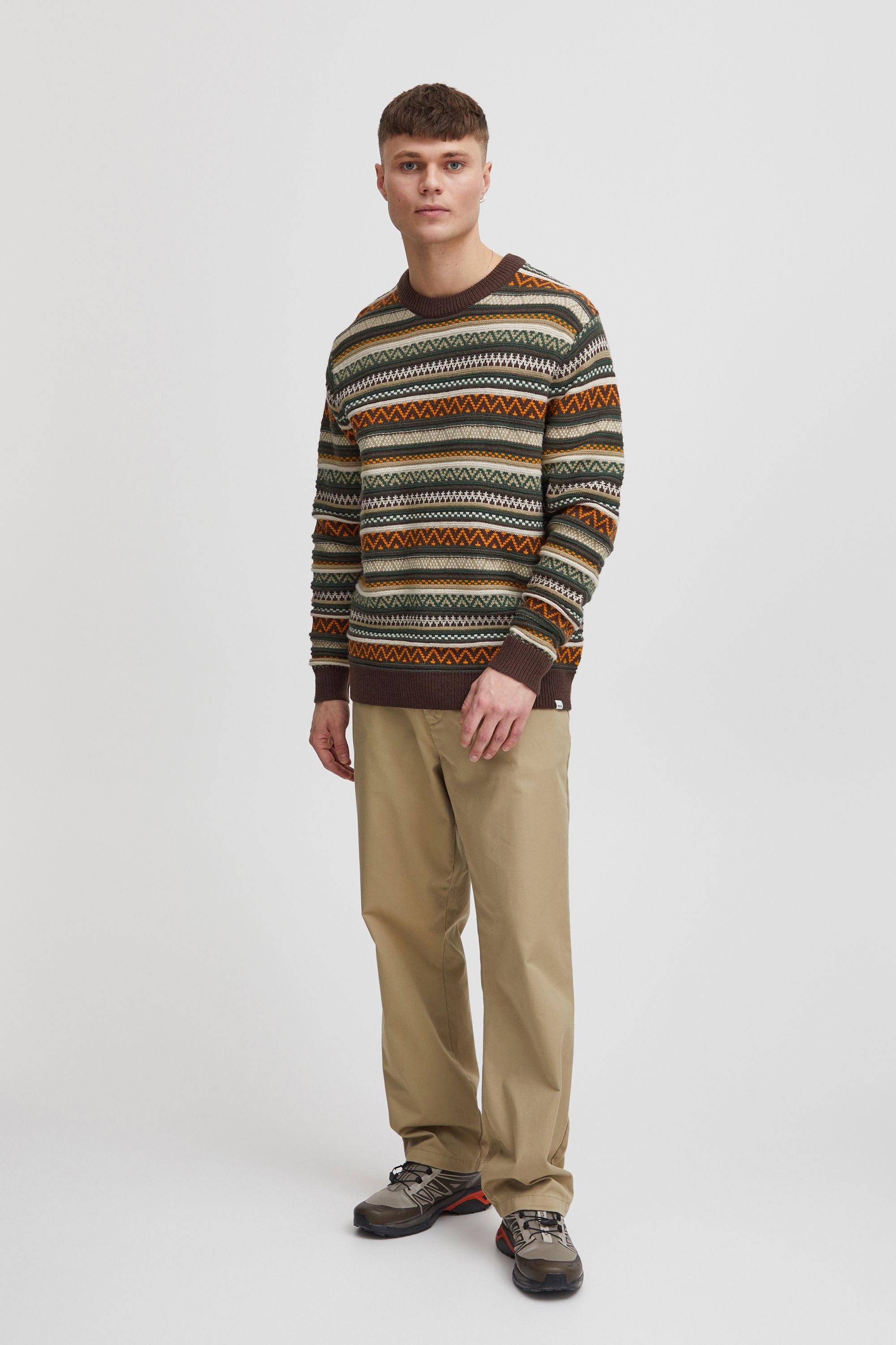 !Solid Strickfleece-Pullover »Strickpullover SDGardar«