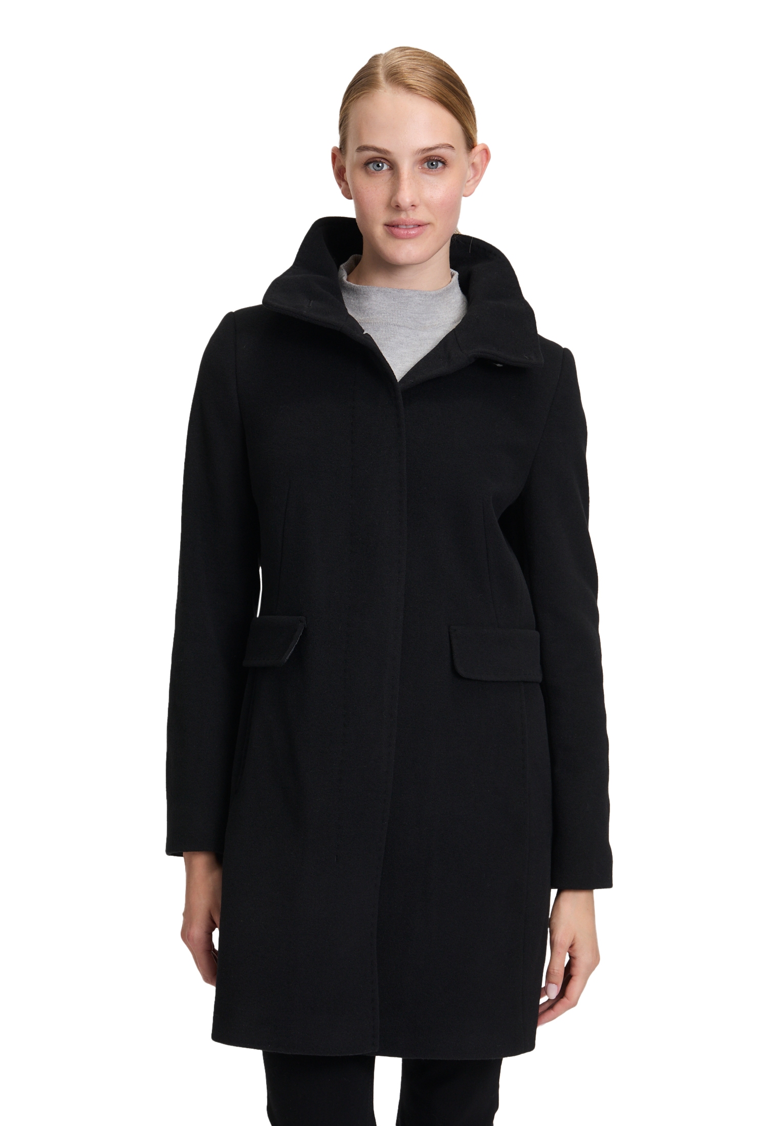 Gil Bret Wolljacke "Gil Bret Damen Wollmantel mit Stehkragen" günstig online kaufen