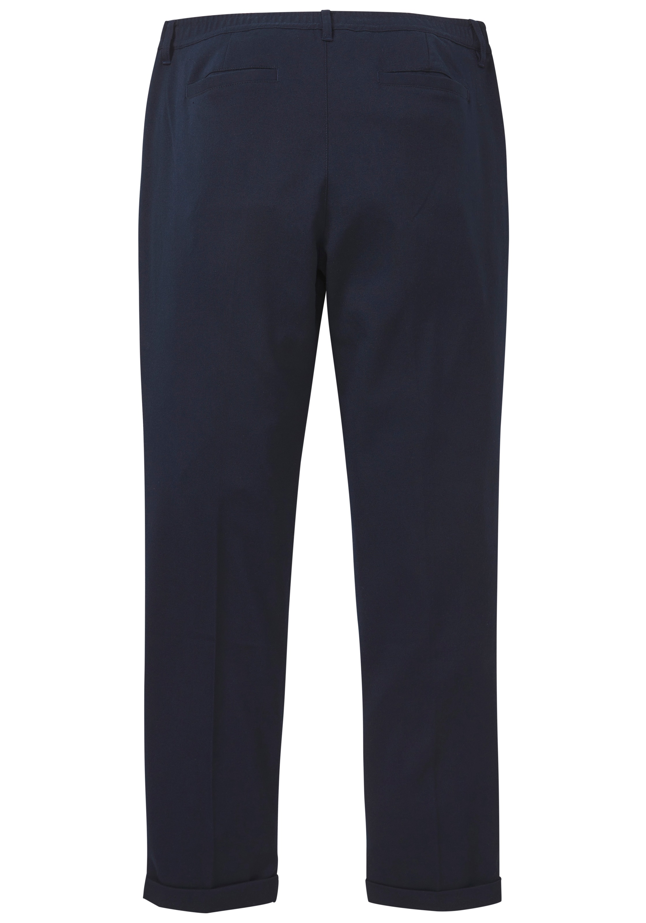 H.I.S Stoffhose », Dehnbundhose mit Bundfalten und umgeschlagenem Saum«  mit elastischem Bund und Bügelfalten