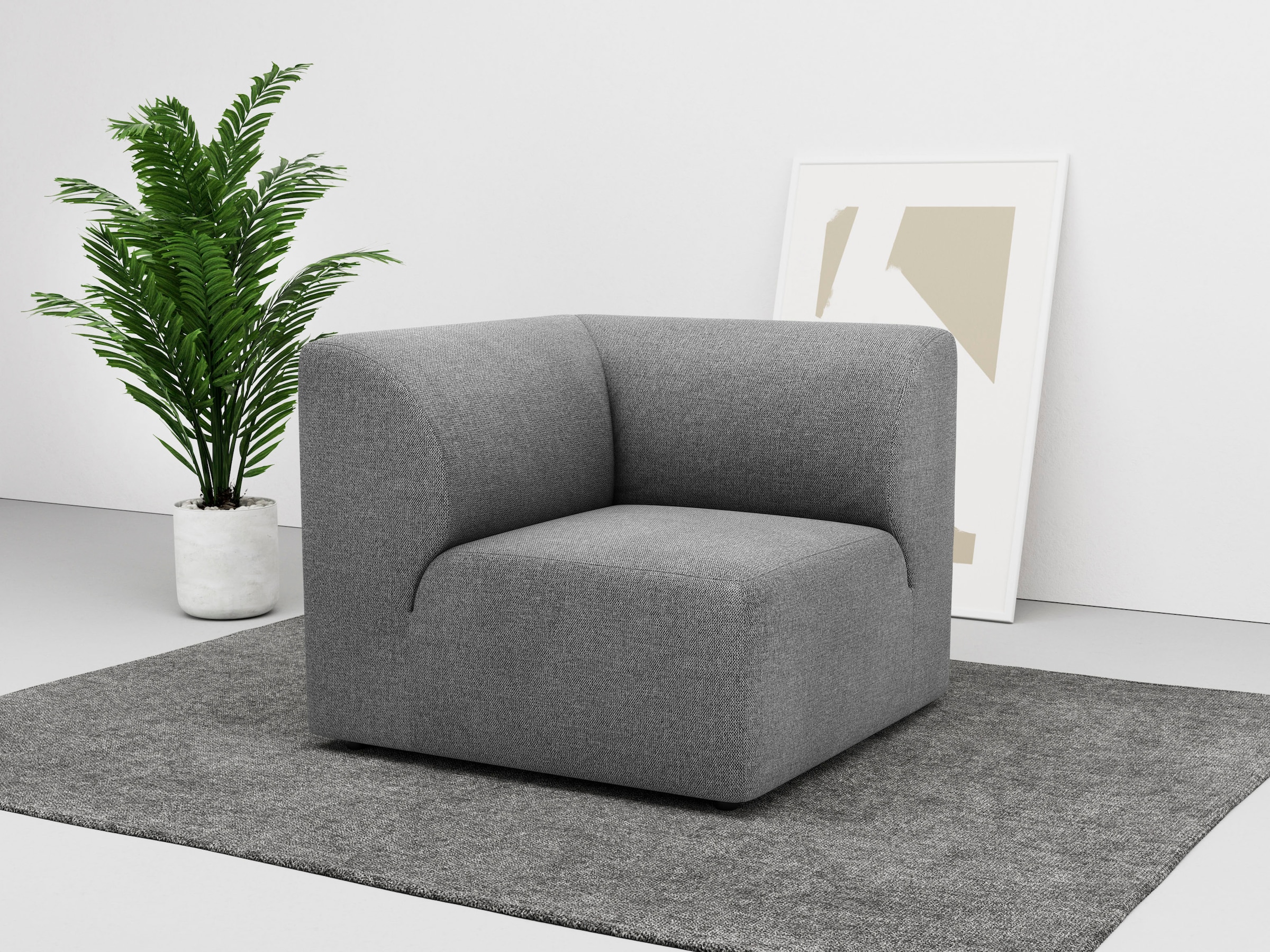 LeGer Home by Lena Gercke Sofa-Eckelement "Floria", modulares Sofa, in tren günstig online kaufen