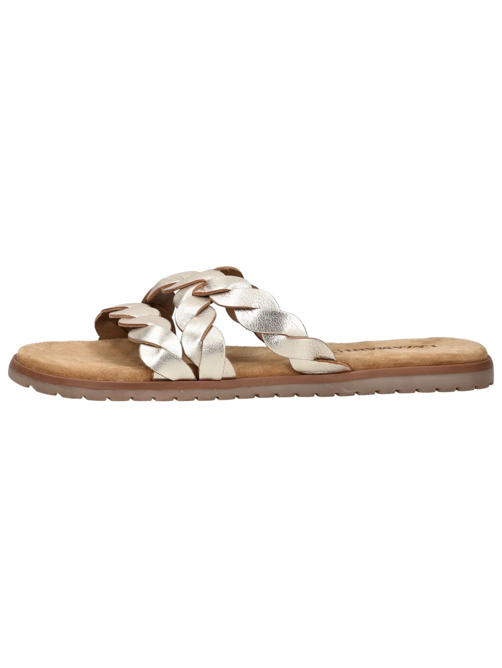 Lazamani Pantolette »Lazamani Pantoletten Leder/Textil«