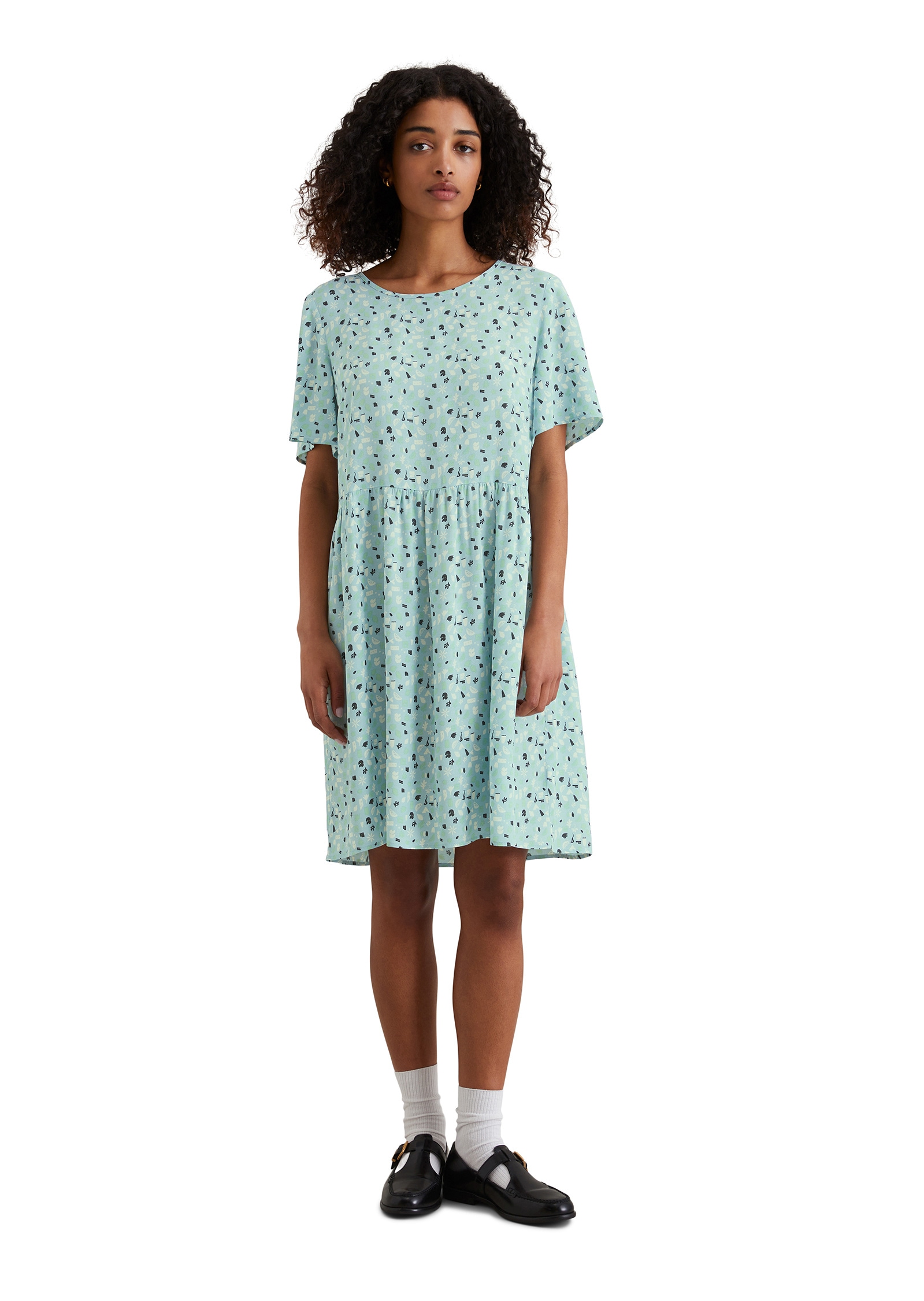 Marc O'Polo DENIM Druckkleid »aus LENZING™ ECOVERO™«