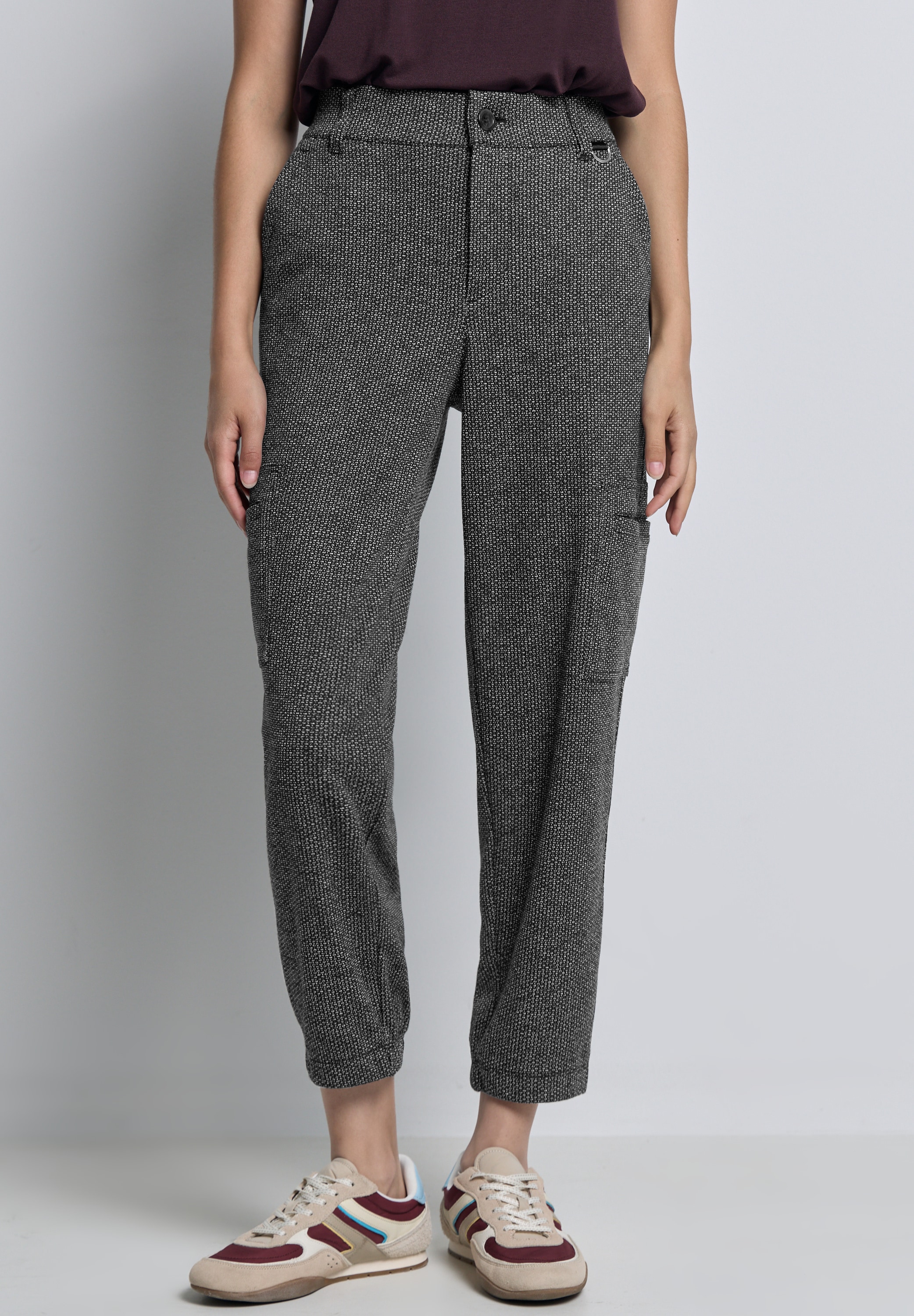 STREET ONE STUDIO Cargohose, High Waist günstig online kaufen