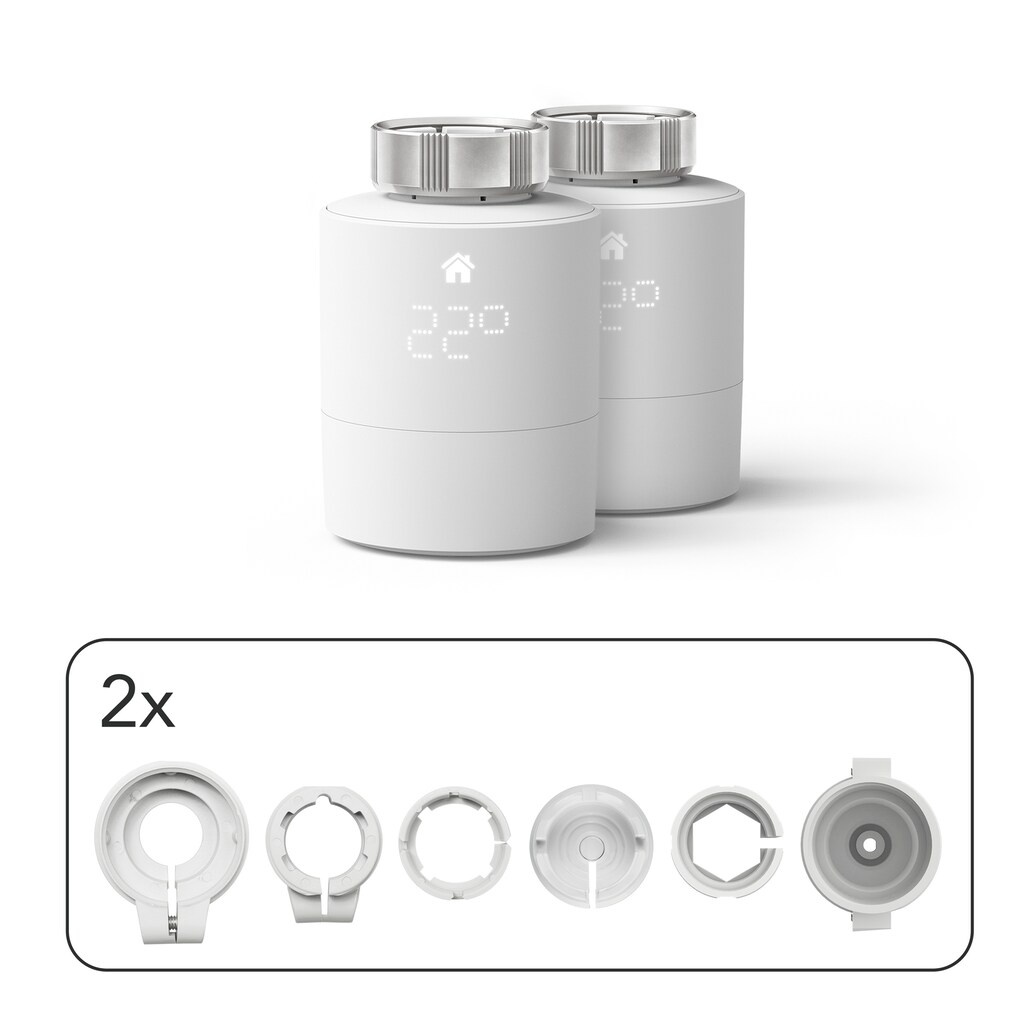 Tado Smart-Home-Steuerelement »Smartes Heizkörper Thermostat - Duo Pack«, (1 St.)
