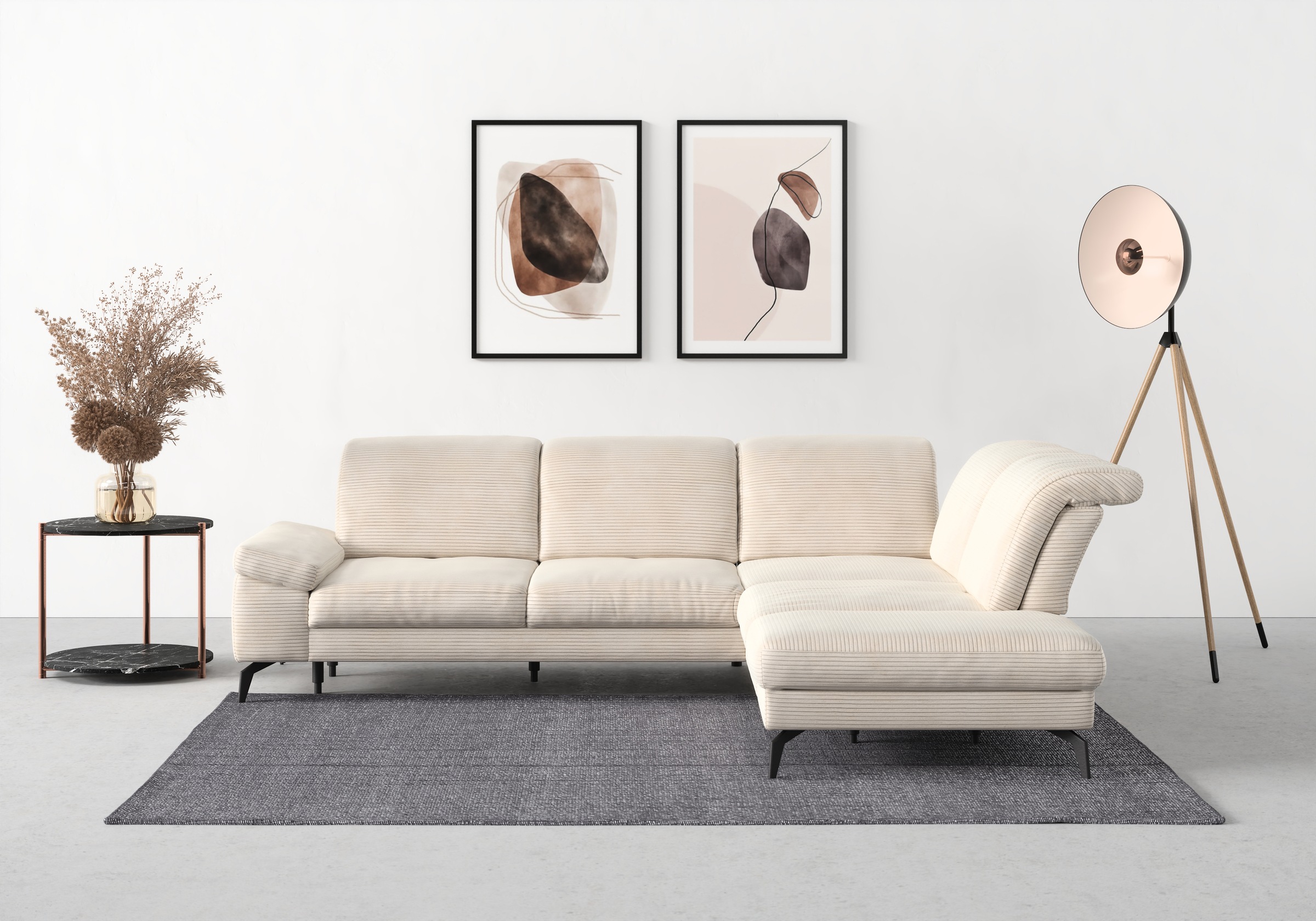 sit&more Sit&more Ecksofa »Cabana L-Form« Ottom...