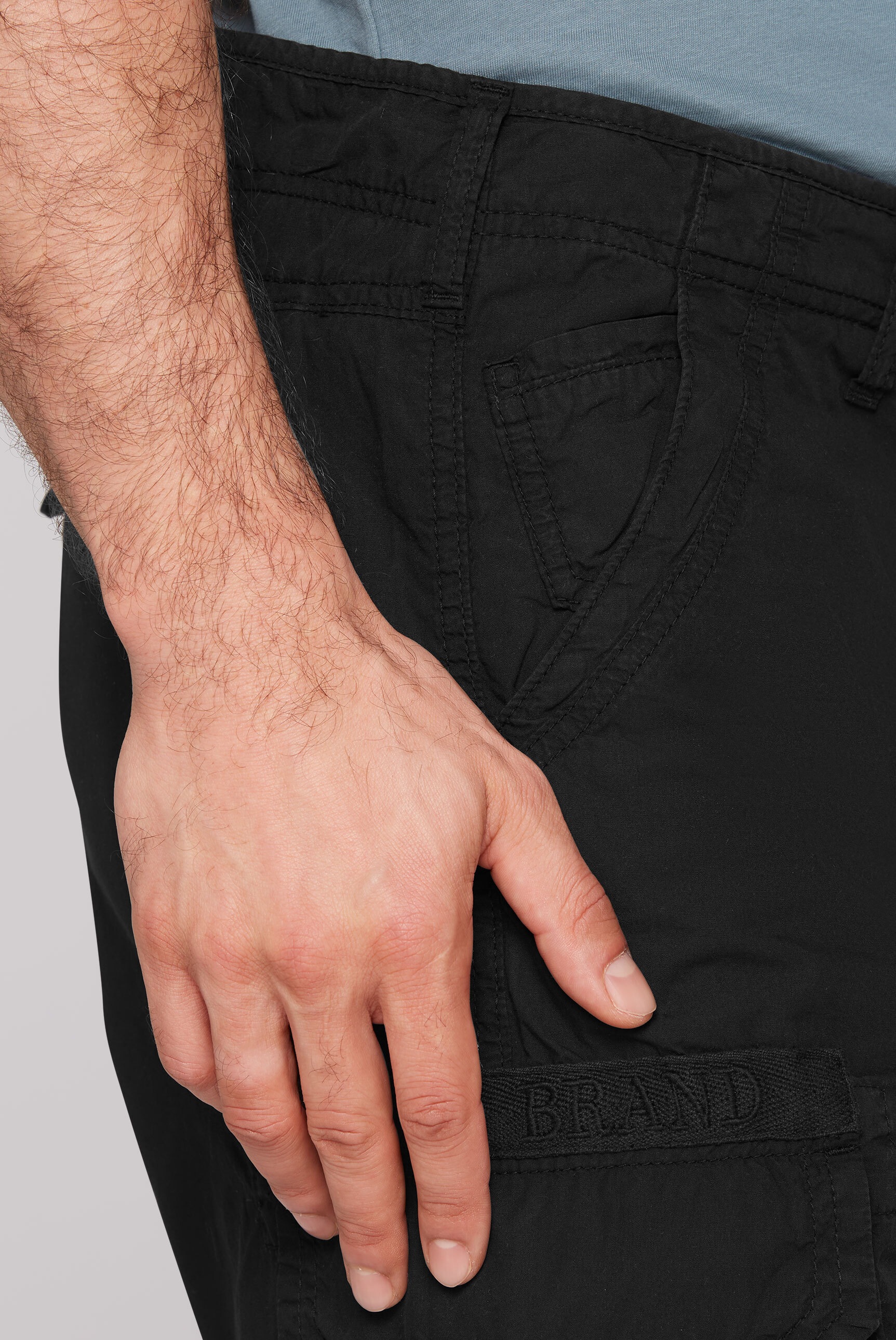 CAMP DAVID Shorts, aus Baumwolle