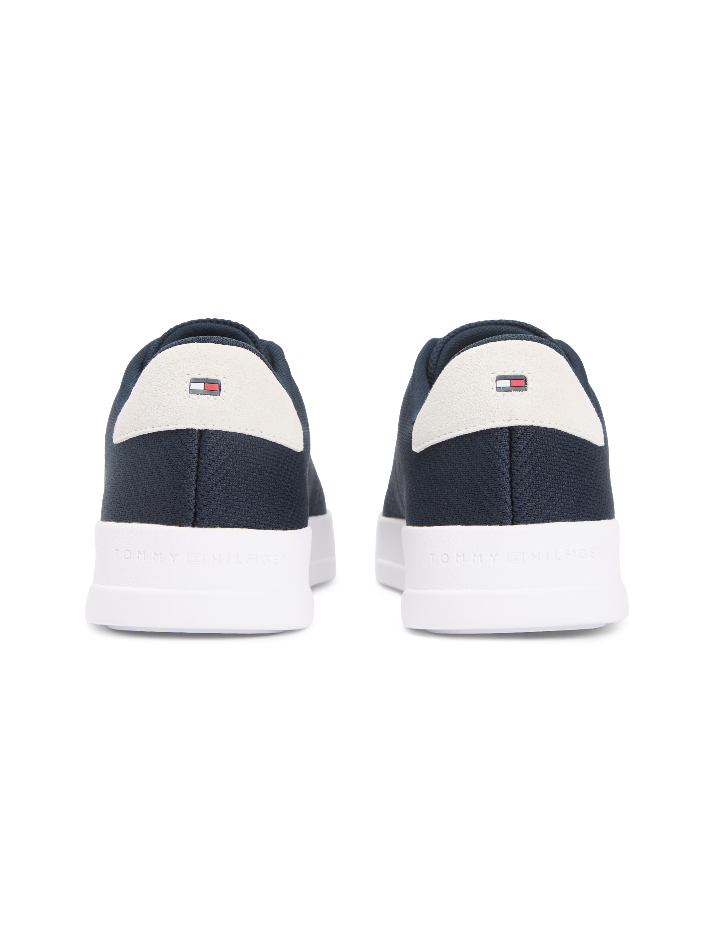 Tommy Hilfiger Slip-On Sneaker »TH COURT KNIT«  Freizeitschuh, Halbschuh, Schlüpfschuh in modischer Strick-Optik
