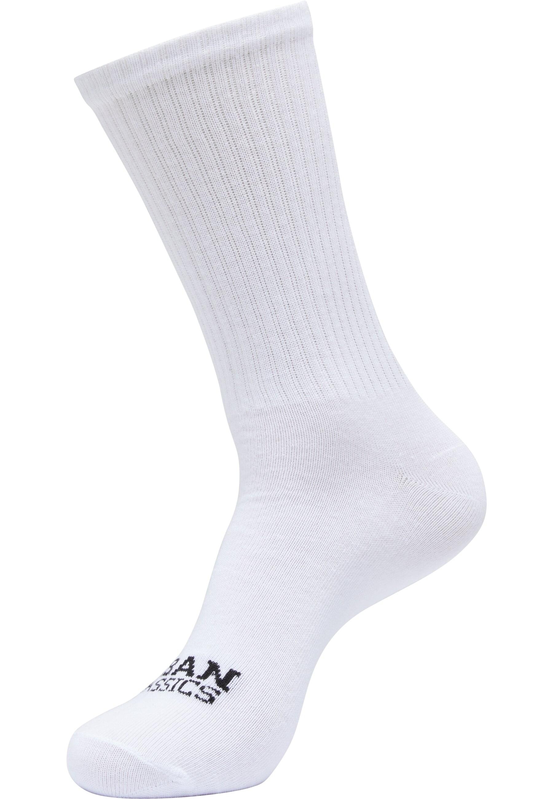 URBAN CLASSICS Basicsocken »Urban Classics Unisex Simple Flat Knit Socks 3-Pack«, (1 Paar)