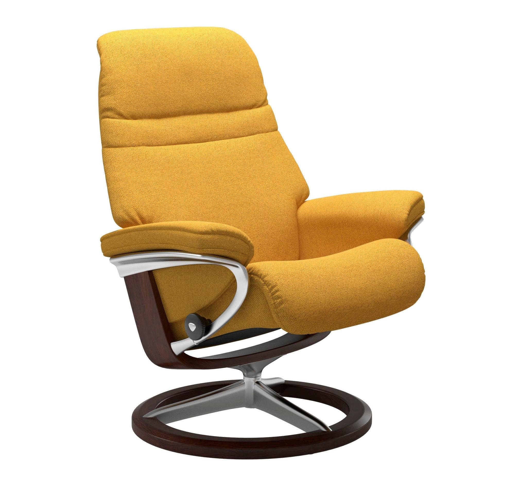 Stressless® Relaxsessel »Sunrise«, mit Signature Base, Größe M, Gestell Braun
