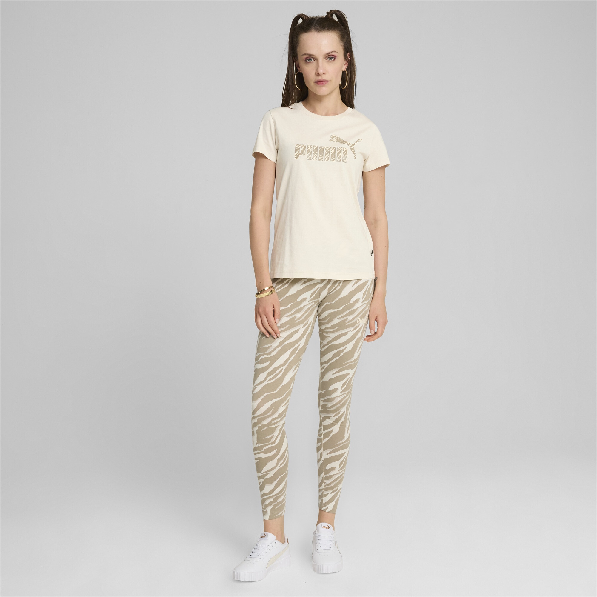 PUMA T-Shirt »ESS+ ANIMAL T-Shirt Damen«