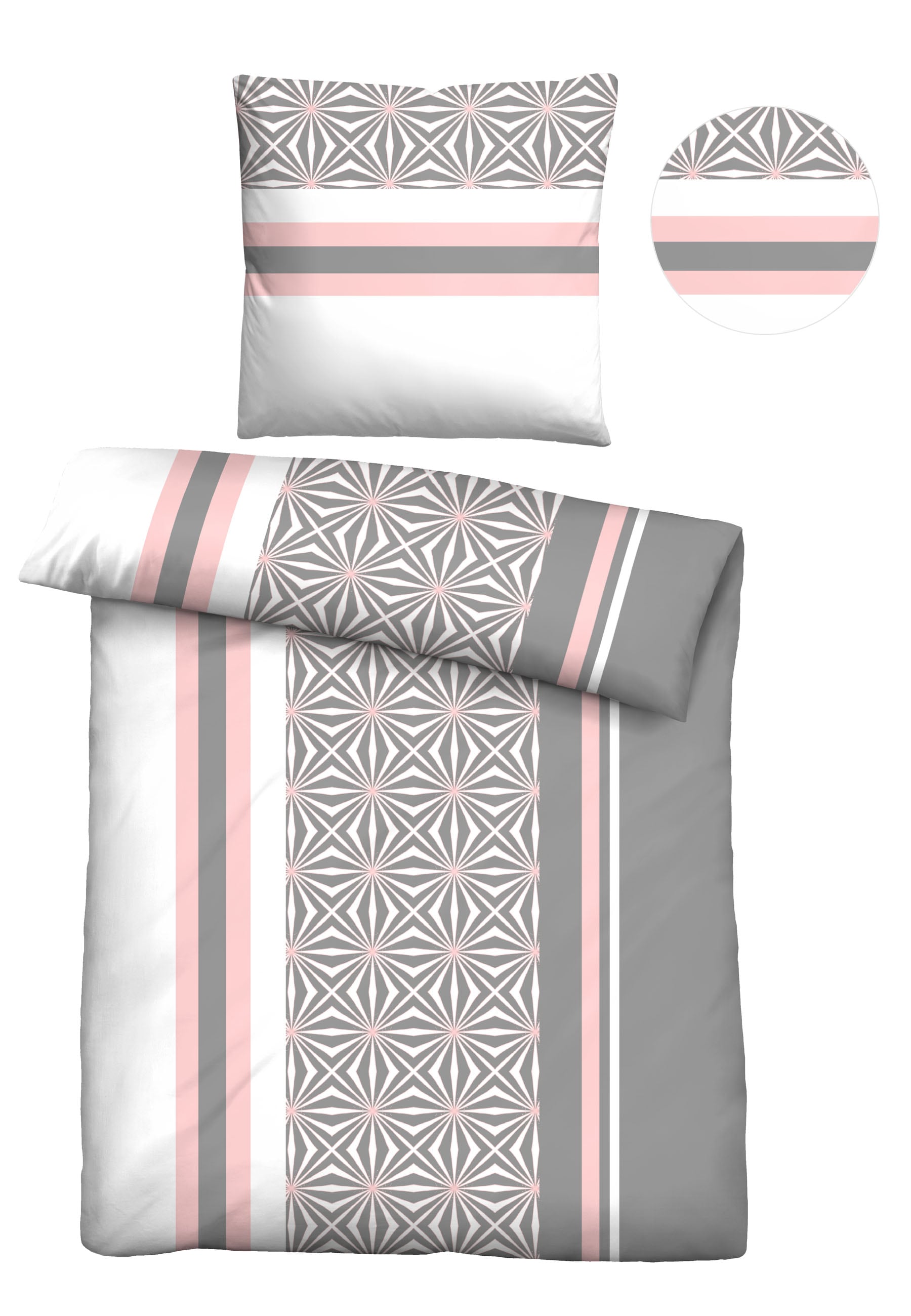 Castell - Markenbettwäsche Bettwäsche "0040758" 2 Stk. hautsympathisch, 100 günstig online kaufen