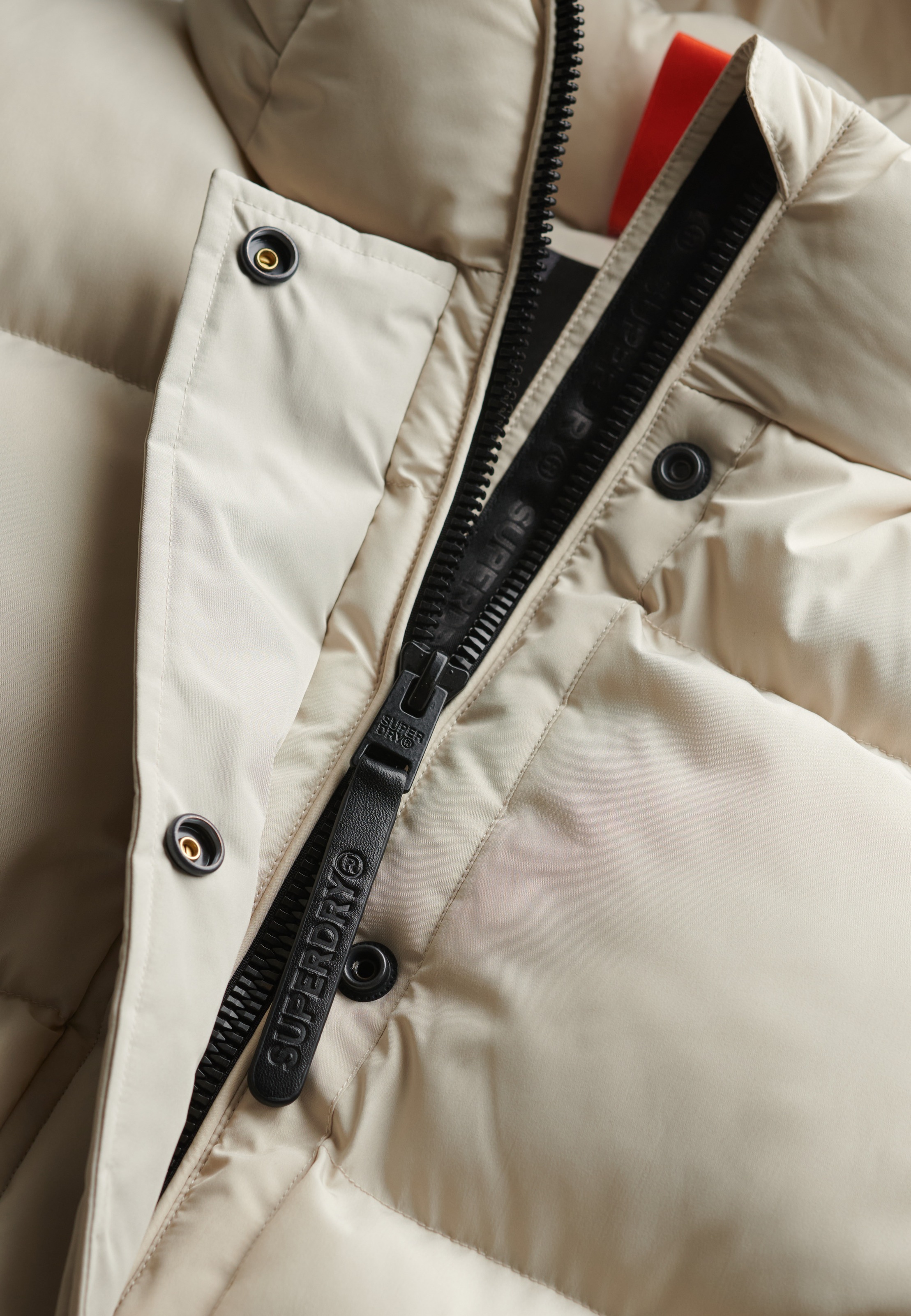 Superdry Steppjacke »HOODED 5 BAFFLE SPORTS PUFFER«, mit Kapuze