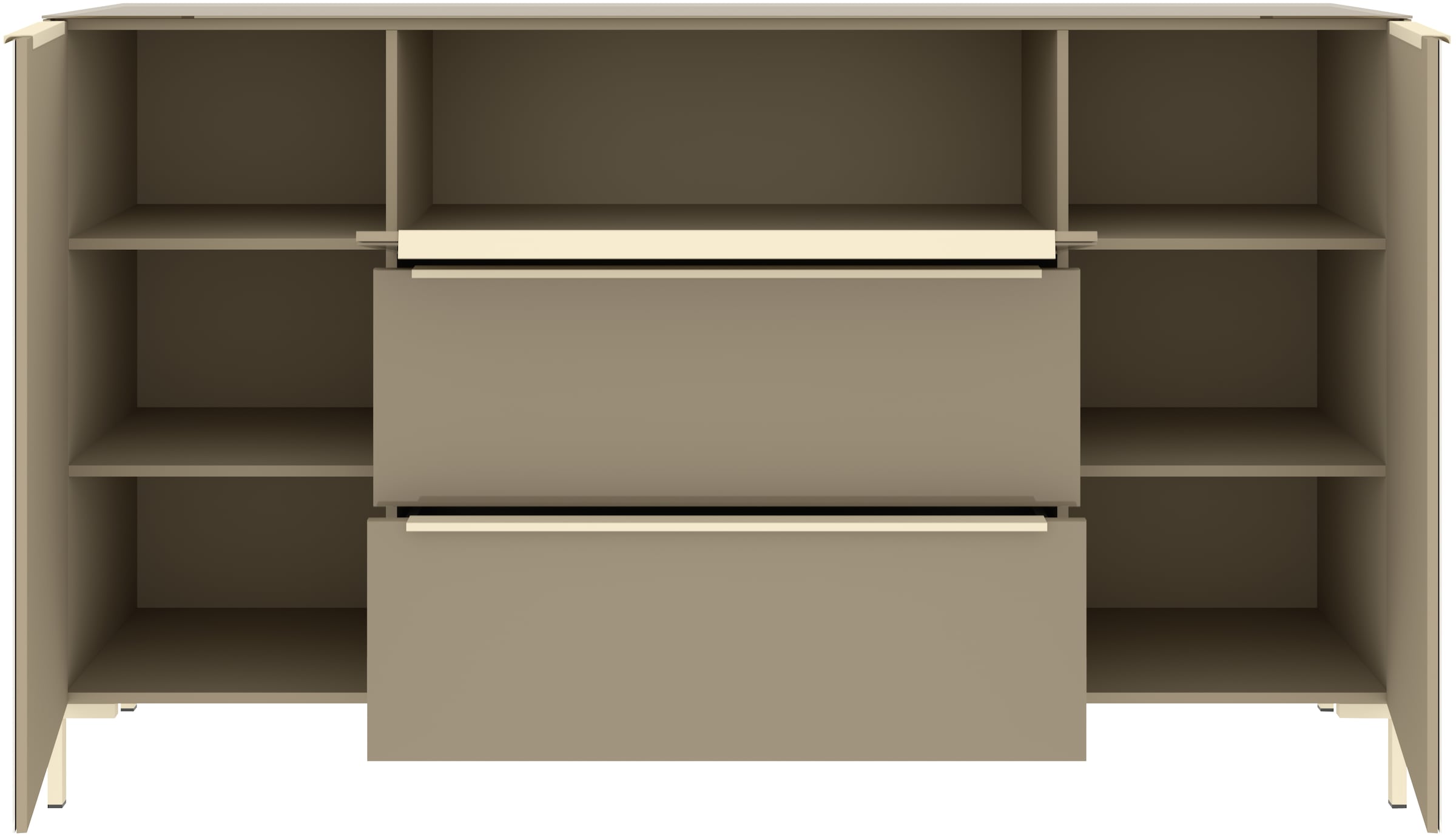 set one by Musterring Sideboard »Reno« 1 Stk. tlg. Mit Winkelfuß in diversen Farben, 108 cm Höhe & Farbauswahl