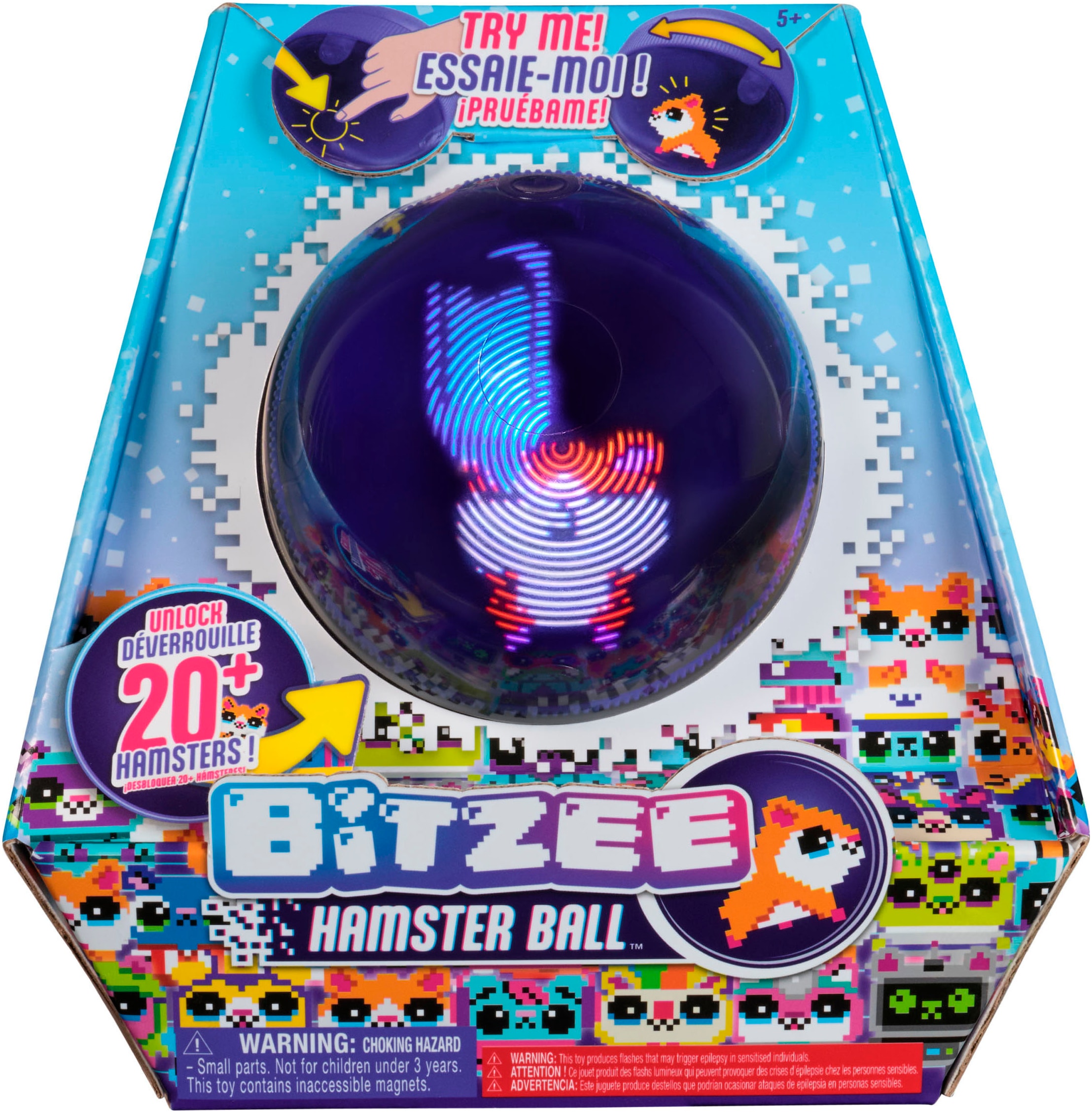 Spin Master Spielfigur »Bitzee Hamsterball - Digitales interaktives Spielzeug«