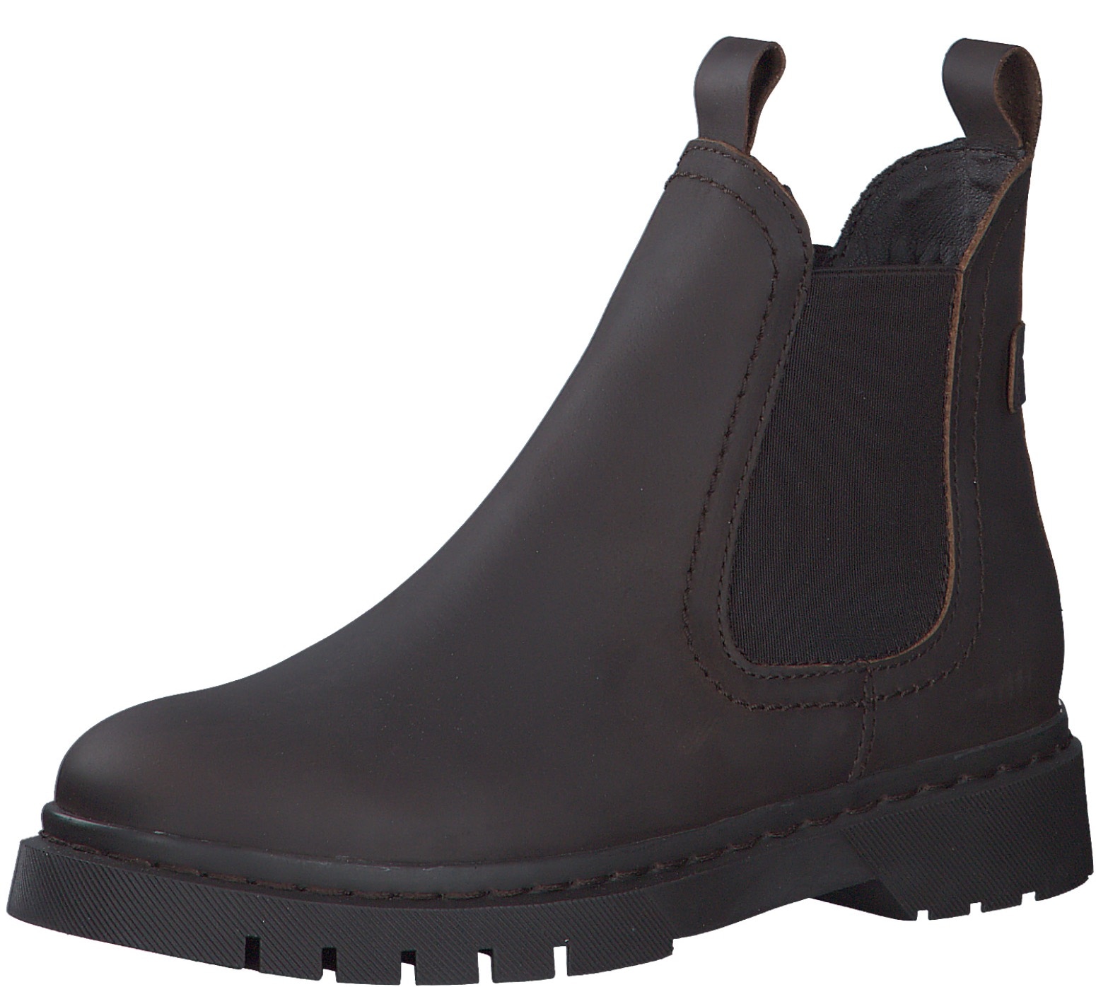 Tamaris Chelseaboots Blockabsatz Schlupfboots ...