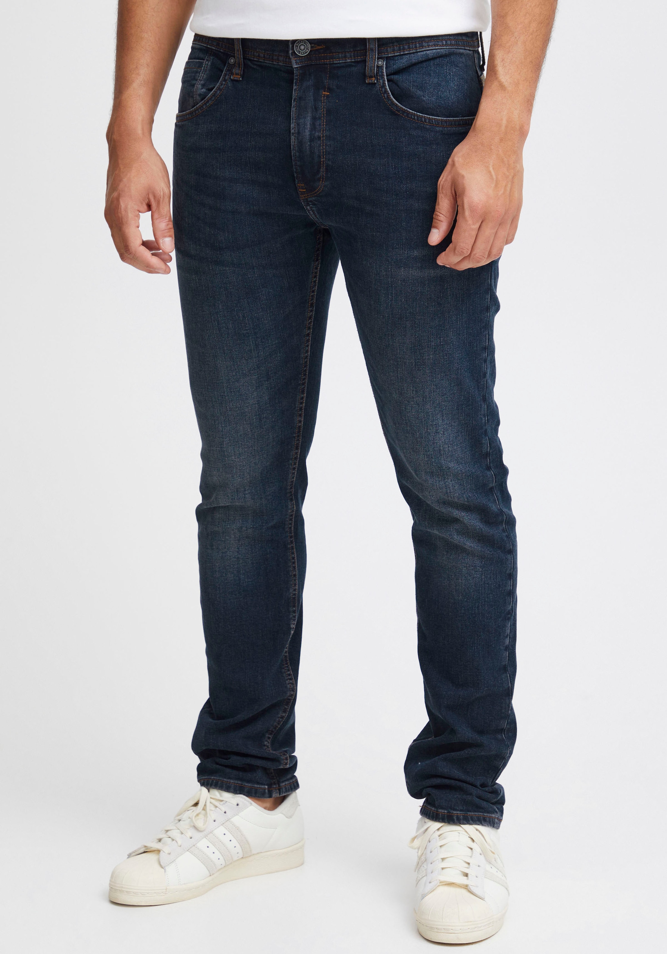 Blend "BHTWISTER" Slim Fit, knöchellange Schnittform, mit Reißverschluss