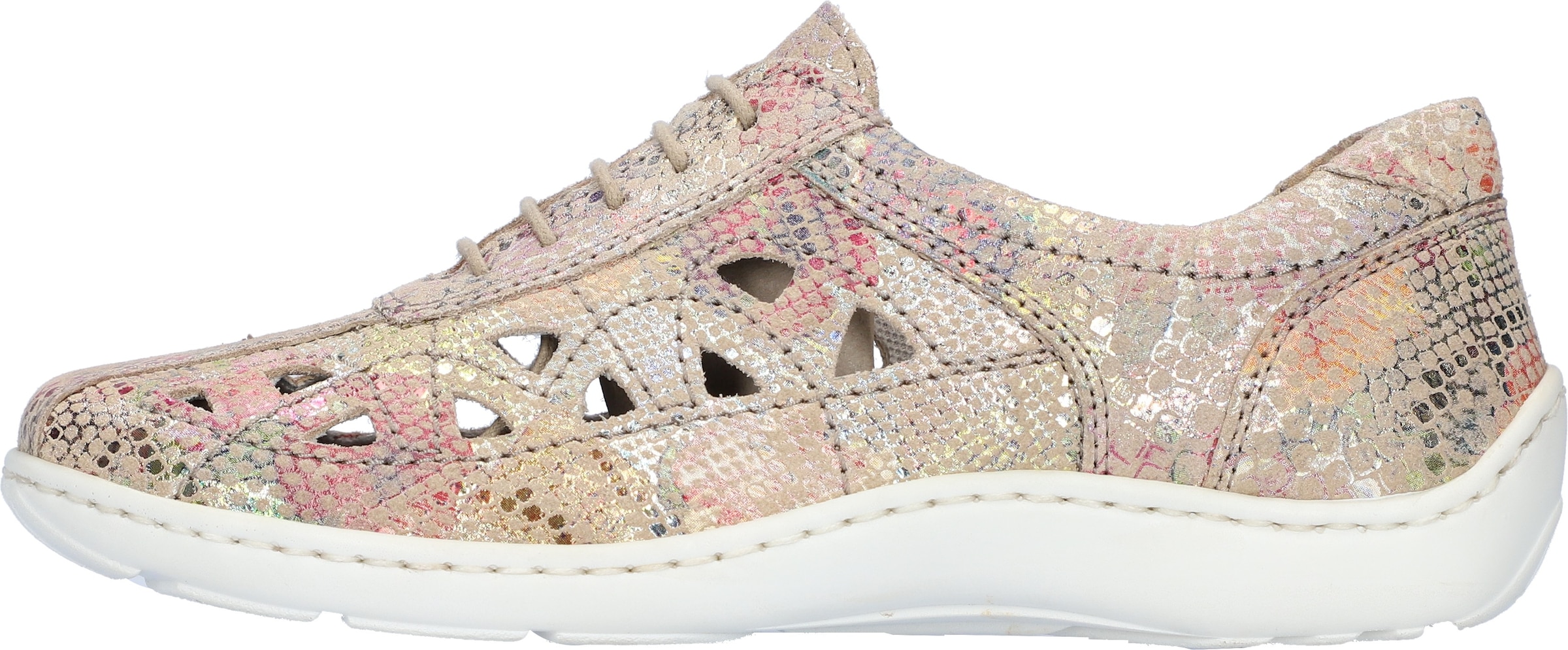 Waldläufer Schnürschuh »HENNI«  Freizeitsneaker, Halbschuh, Bequemschuh, Komfortweite H (= sehr weit)