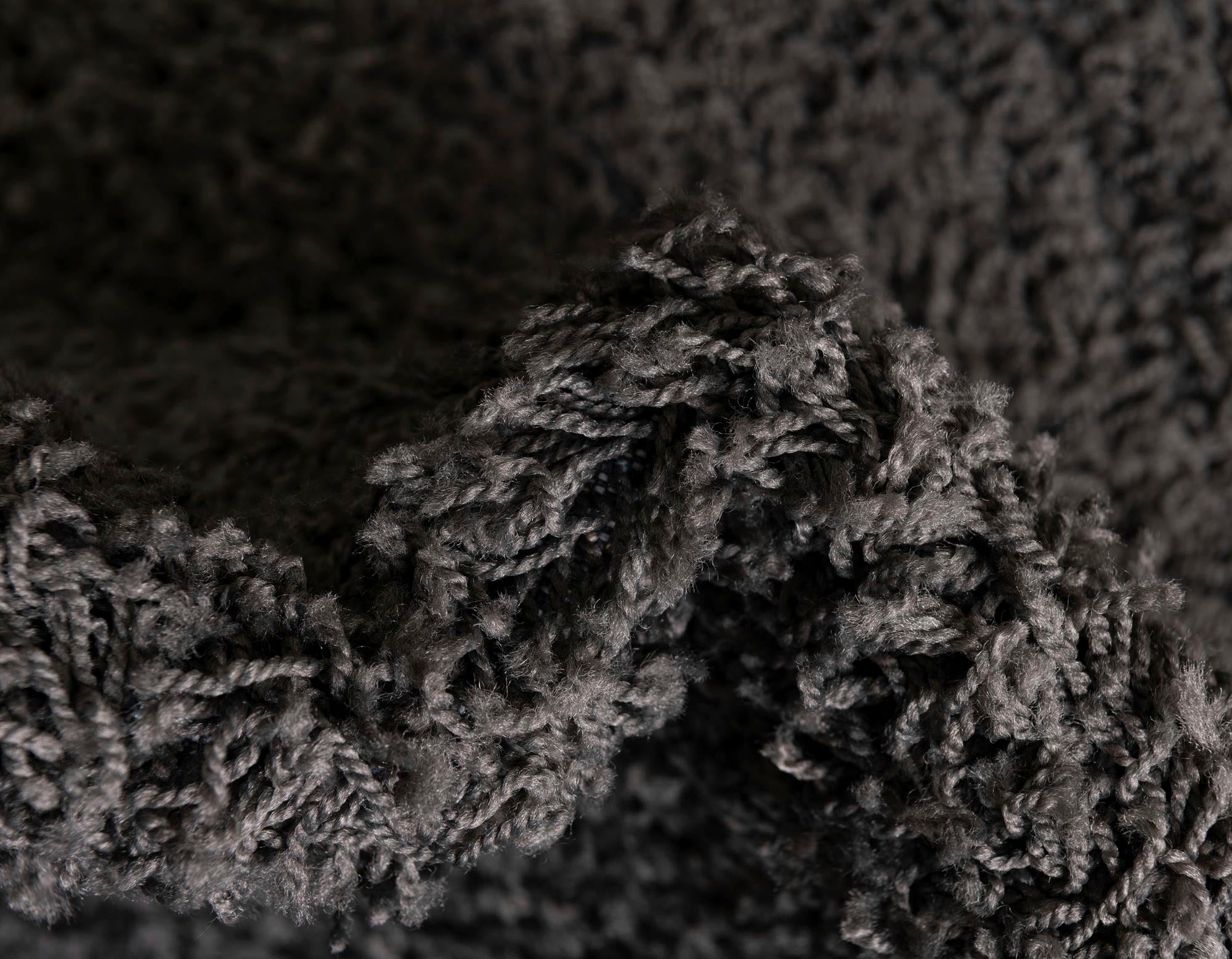 Myflair Möbel & Accessoires Hochflor-Teppich »Shaggy Shag Lagerräumung«, rechteckig, 38 mm Höhe, gewebt, Uni Farben, ideal im Wohnzimmer & Schlafzimmer