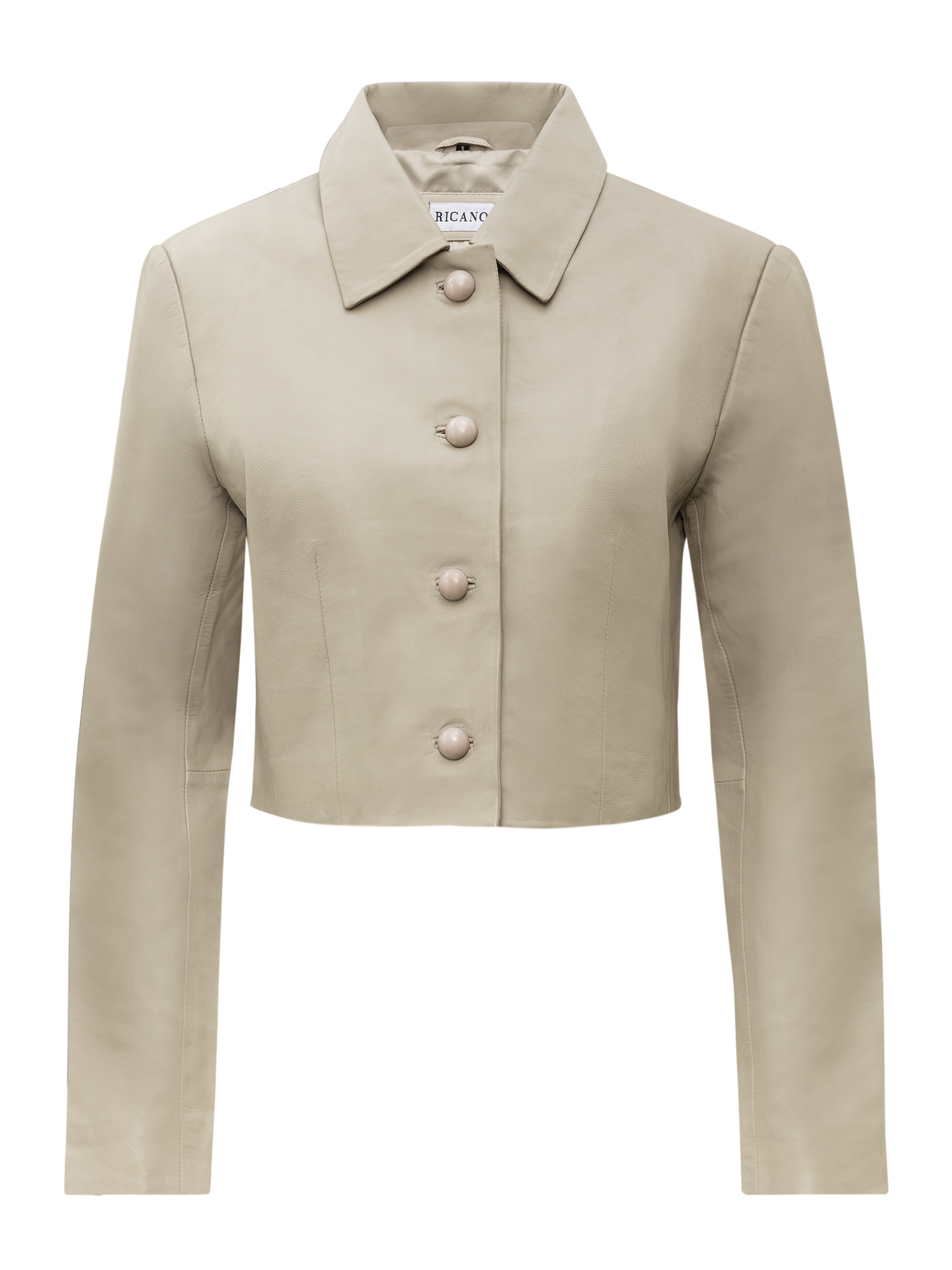 RICANO Bolerojacke "Lederjacke Yolanda" Handgefertigt aus echtem Leder