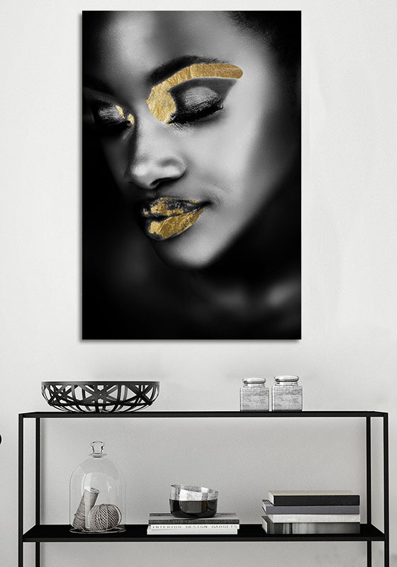 queence Acrylglasbild "Chepre", Frau-Gemälde-Frau-Bilder von Frauen-Mode-Mo günstig online kaufen