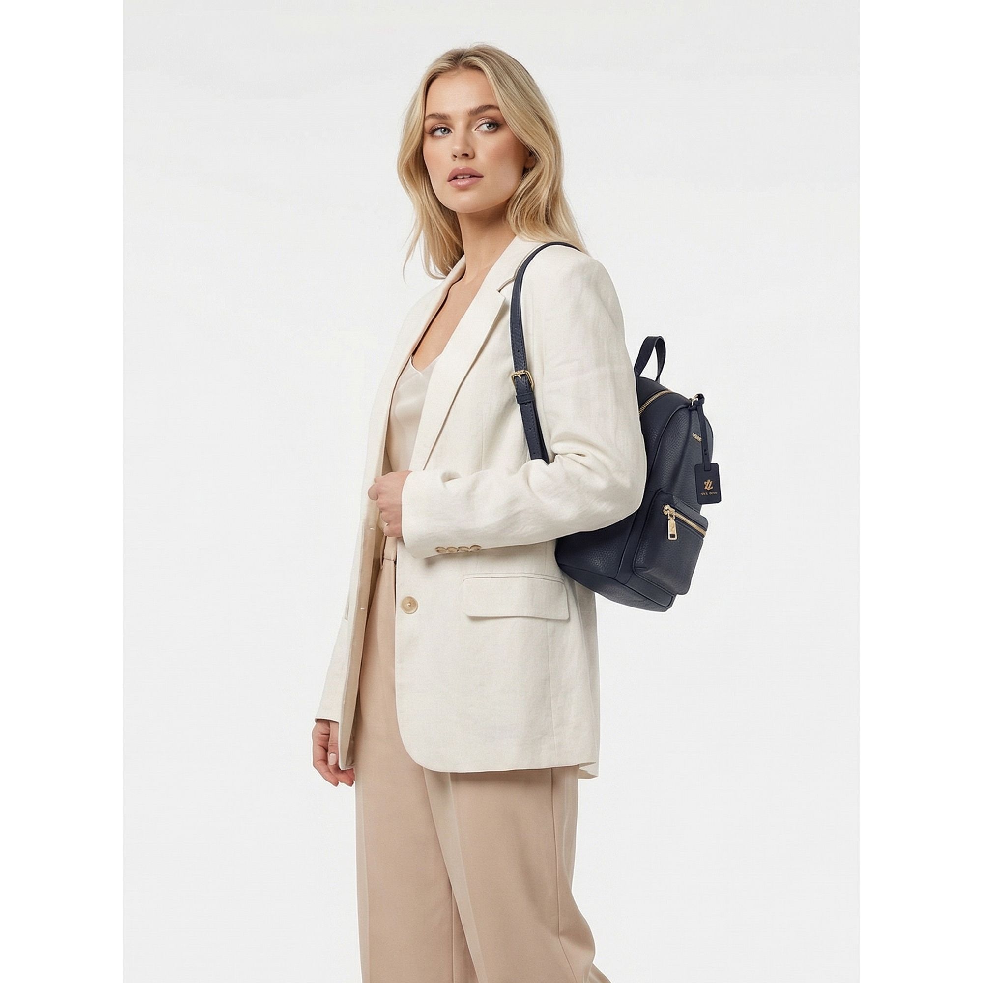 Lazarotti Rucksack »Bologna Leather City Rucksack Leder 27 cm«