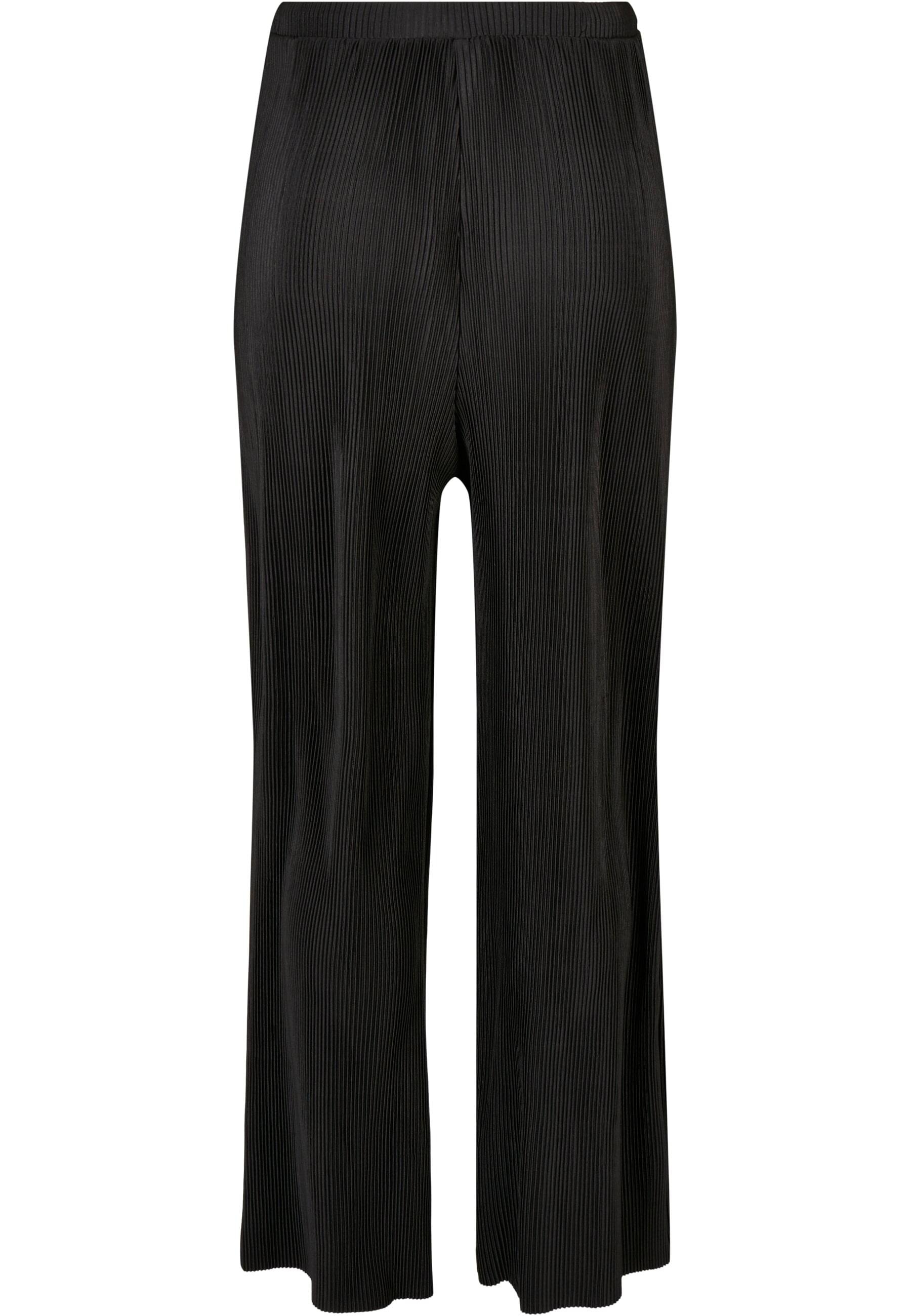 URBAN CLASSICS Stoffhose "Urban Classics Damen Ladies Plisse Pants" günstig online kaufen