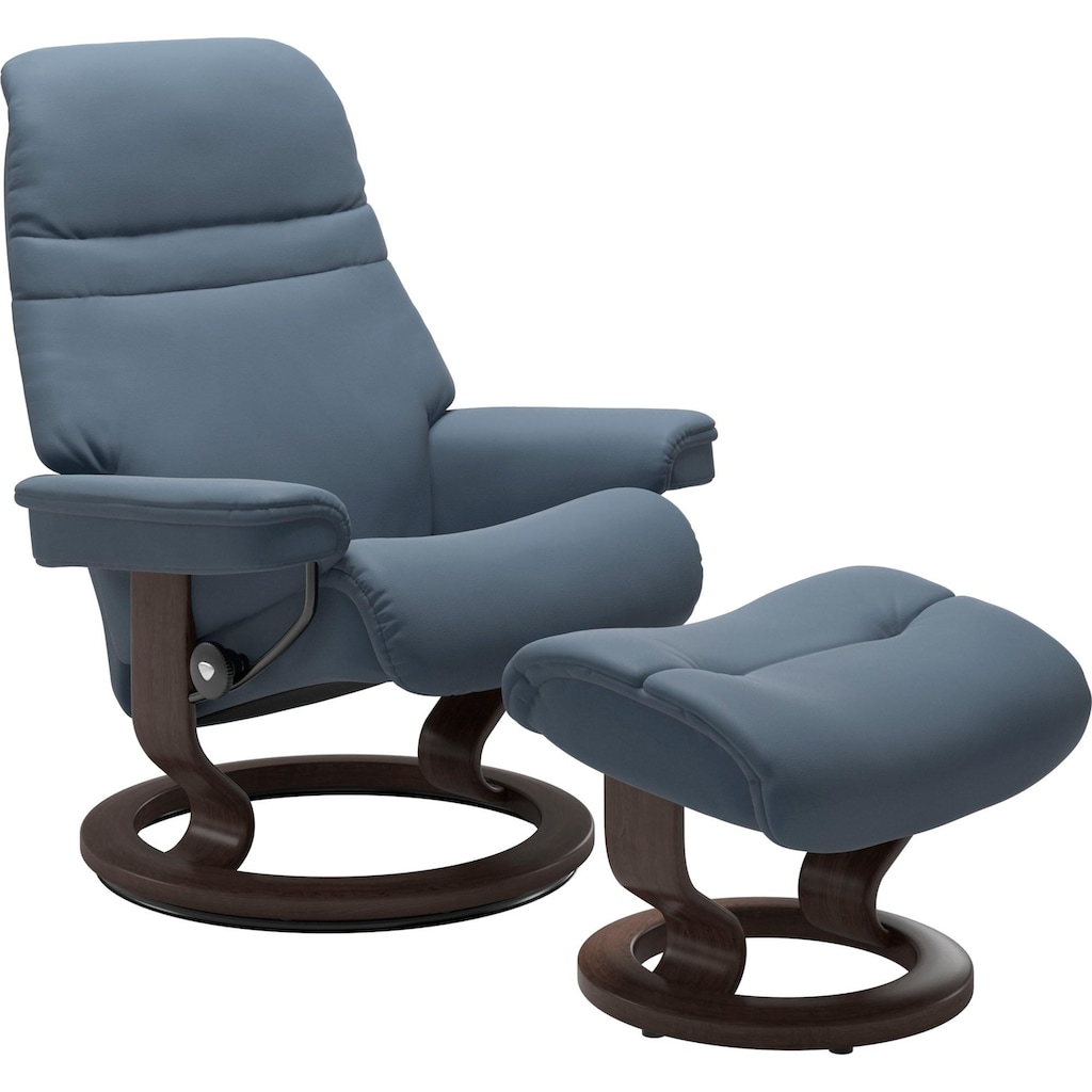 Stressless® Relaxsessel »Sunrise«, (Set, Relaxsessel mit Hocker)