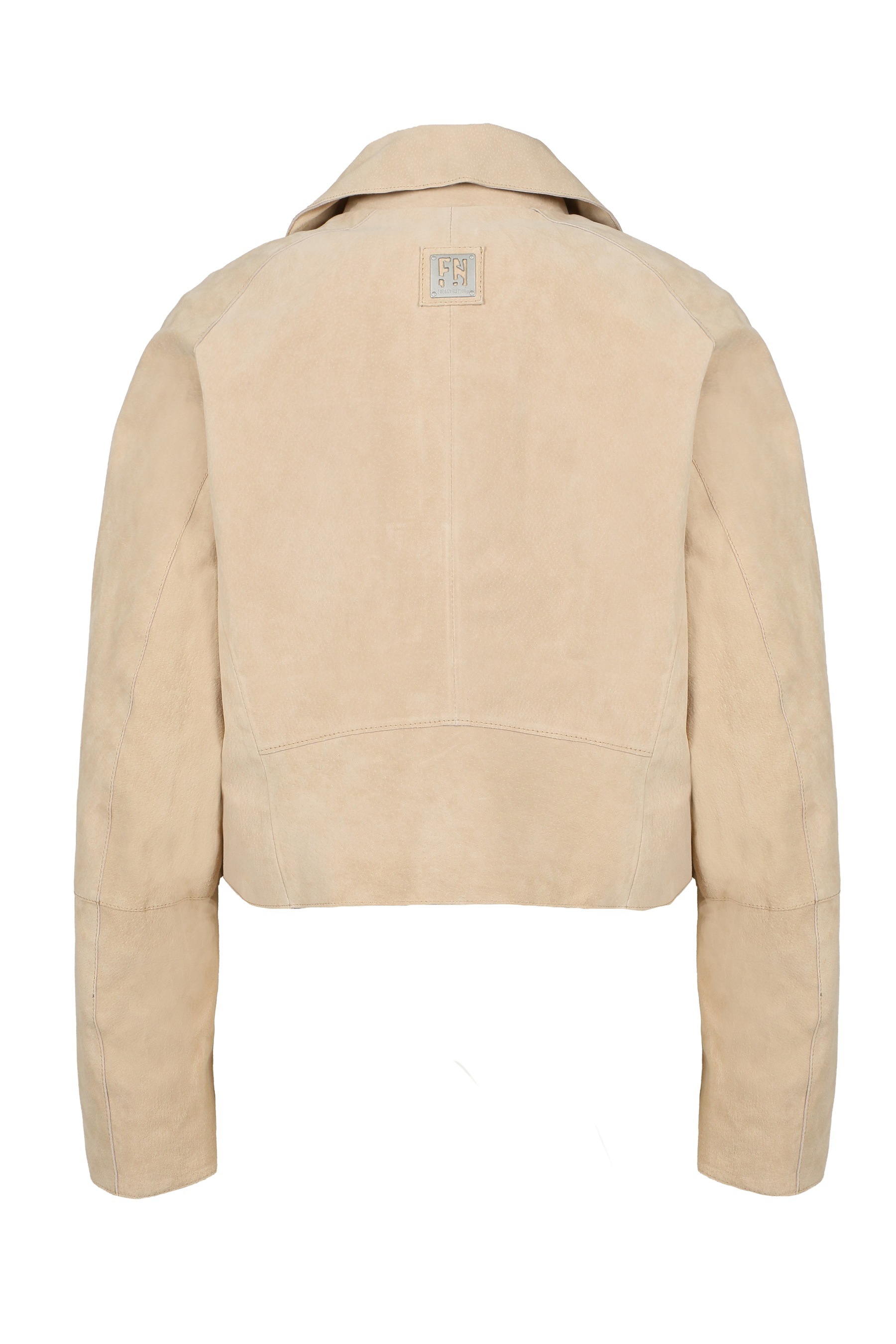 Freaky Nation Lederjacke-FN Leather Jacket Beige XS 3