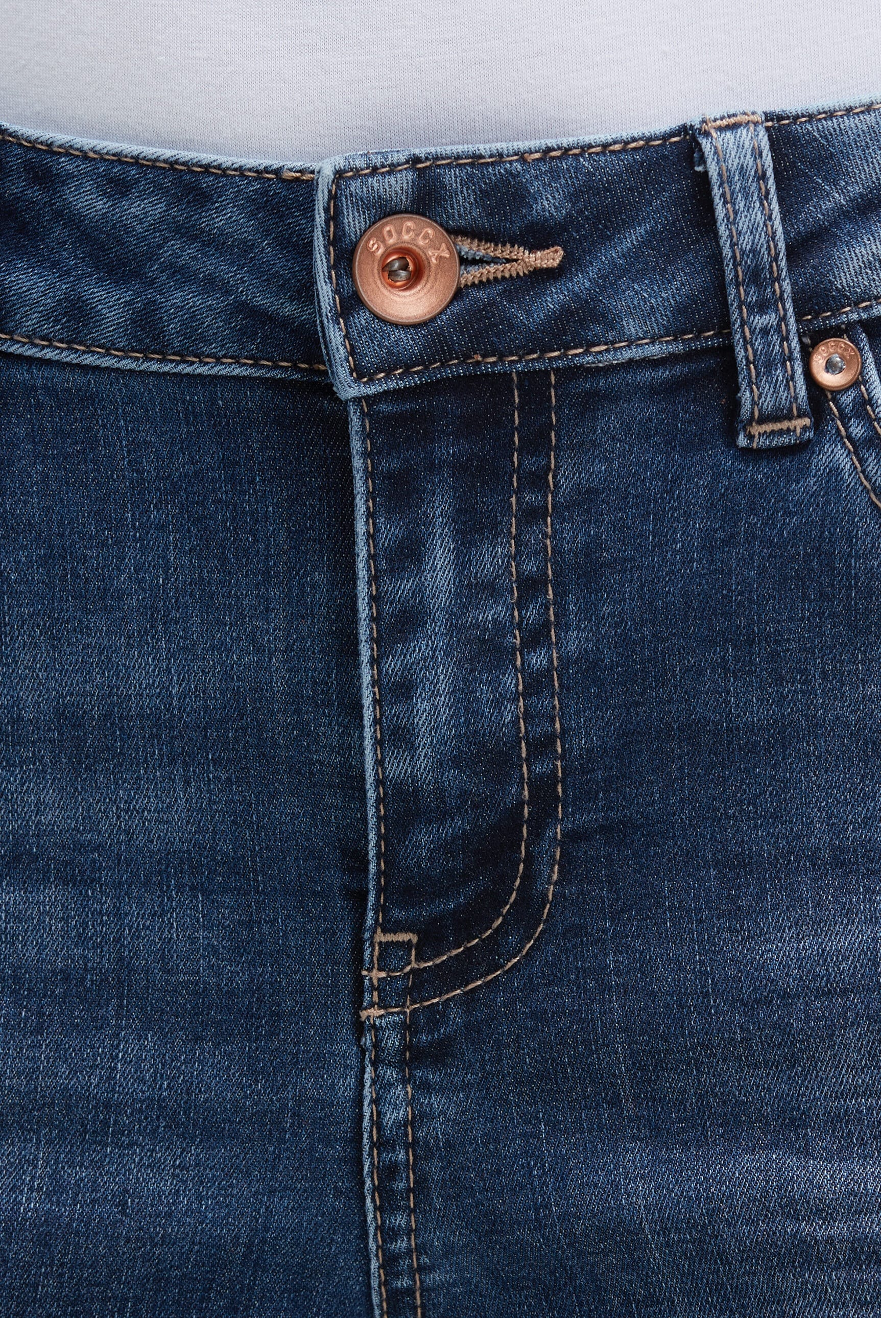 SOCCX Slim-fit-Jeans