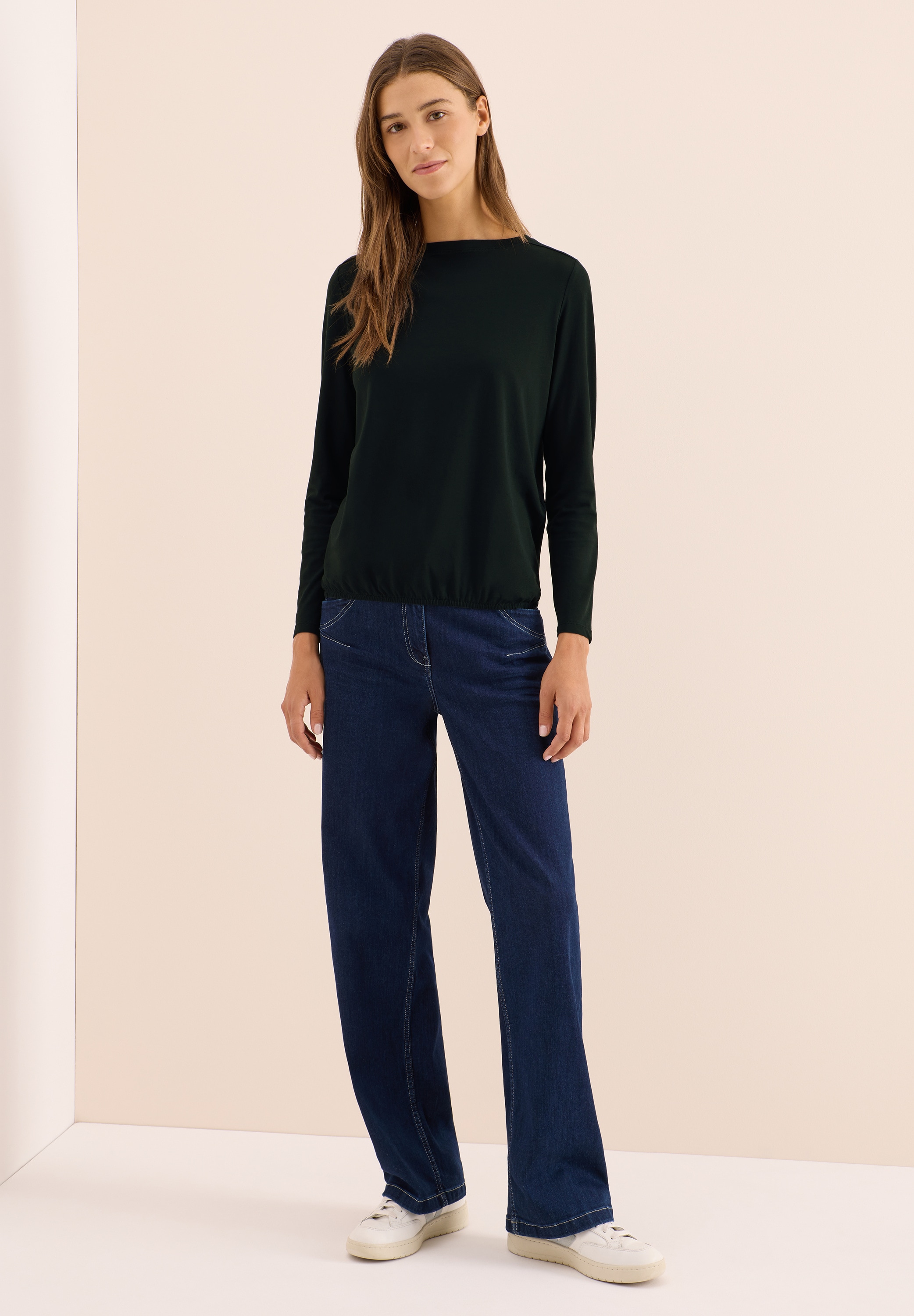 Cecil Langarmshirt, aus reiner Baumwolle
