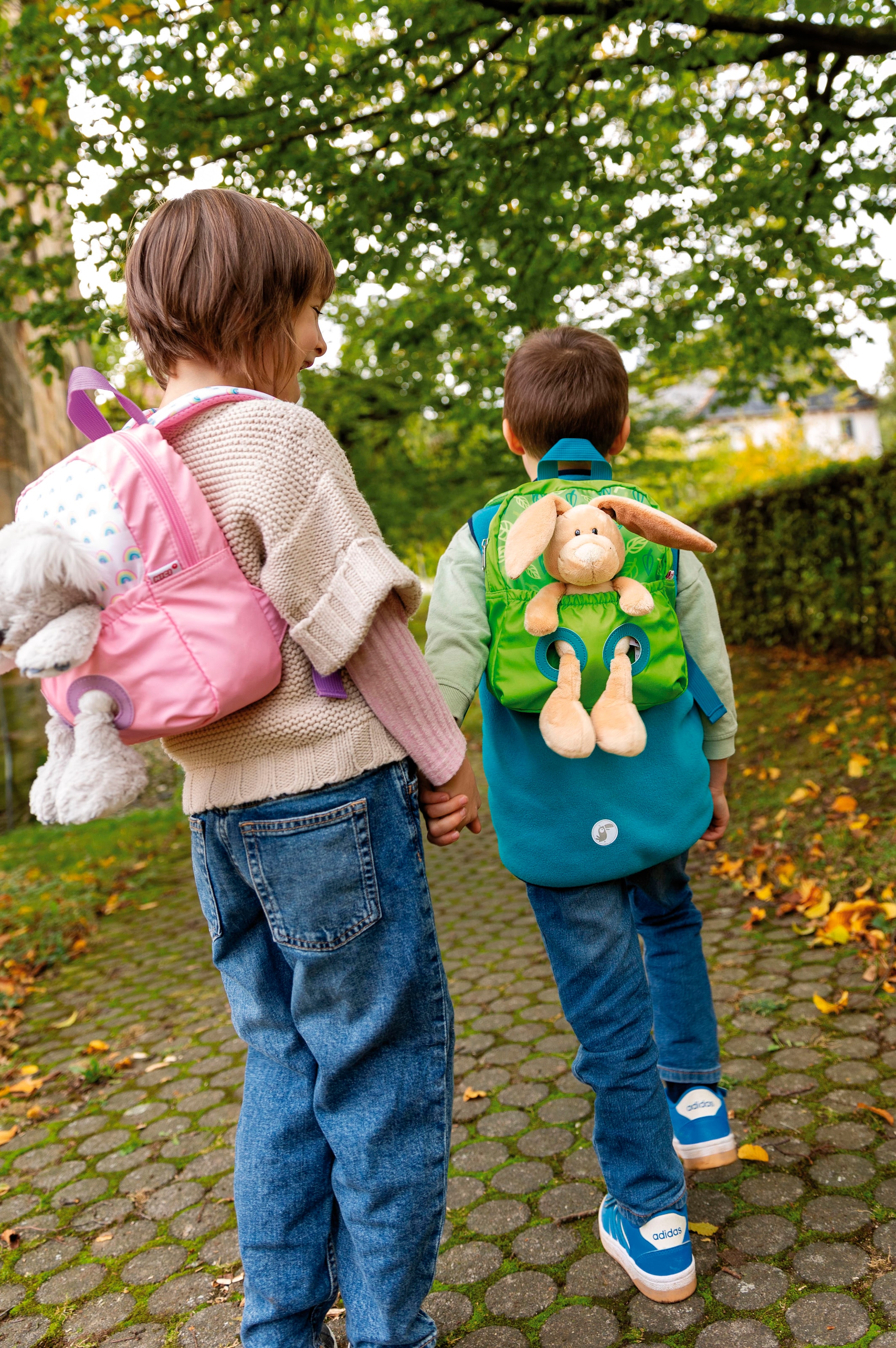 Nici Kinderrucksack »Travel Friends, Rucksack mit Plüsch Hase, 25 cm«