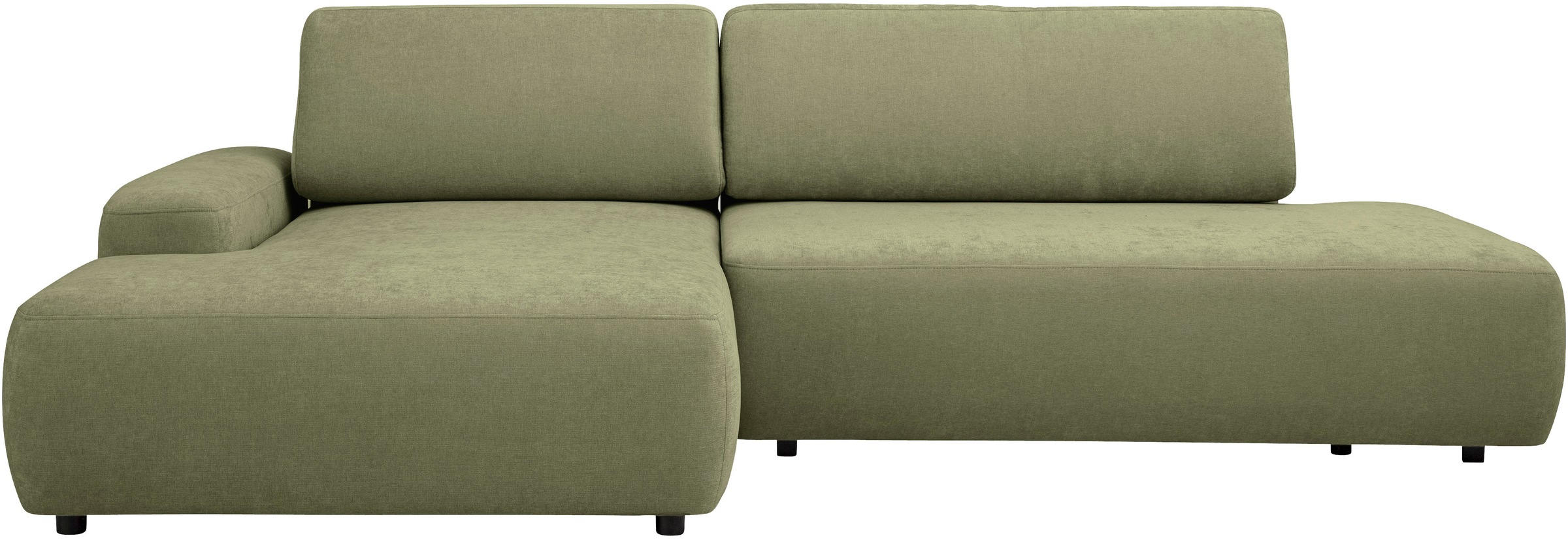 Home affaire Ecksofa "TORGE, Schlafsofa Cord, Samtvelours u. Strukur fein, günstig online kaufen