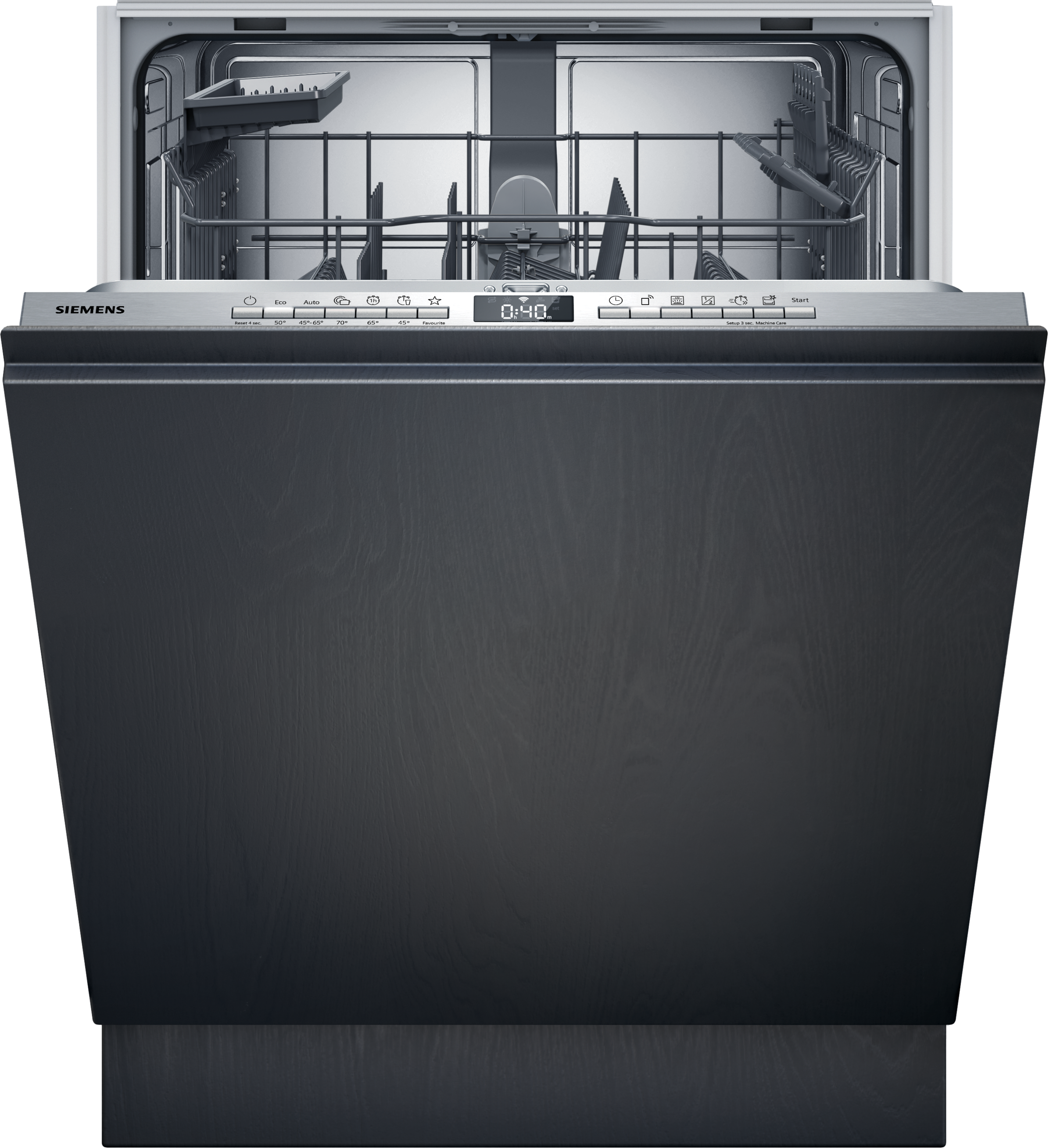 Thumbnail - SIEMENS vollintegrierbarer Geschirrspüler iQ300 "SN63HX16TE" 13 Maßgedecke aquaStop Garantie & Programmstatus-Projektion...