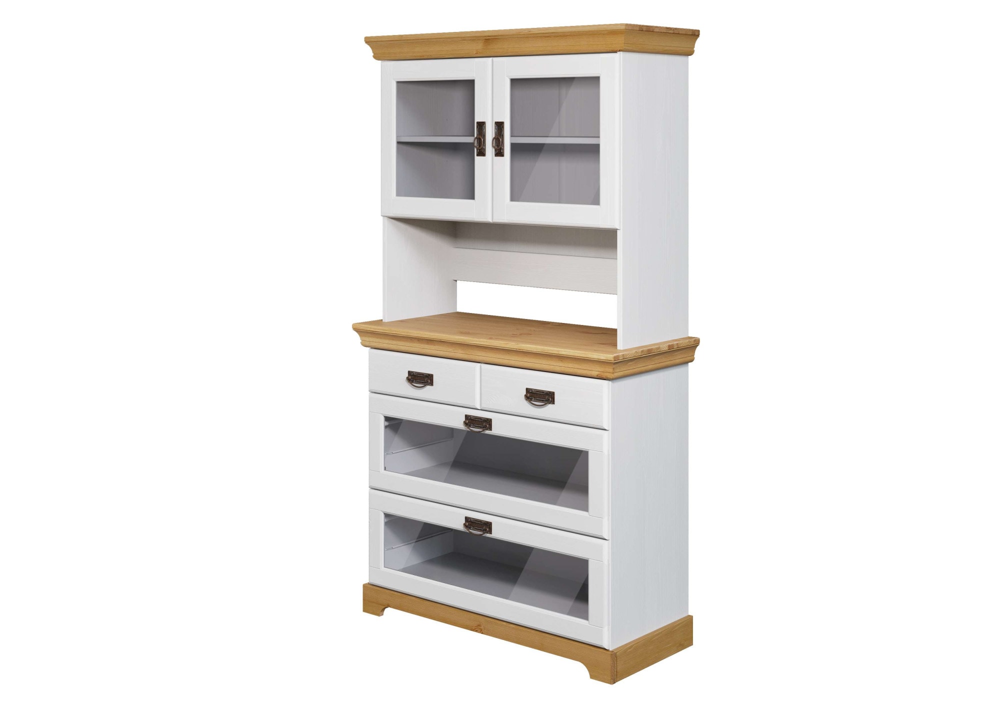 OTTO home Buffet "Rügen" zertifiziertes Massivholz, Höhe 168 cm, im Landhausstil