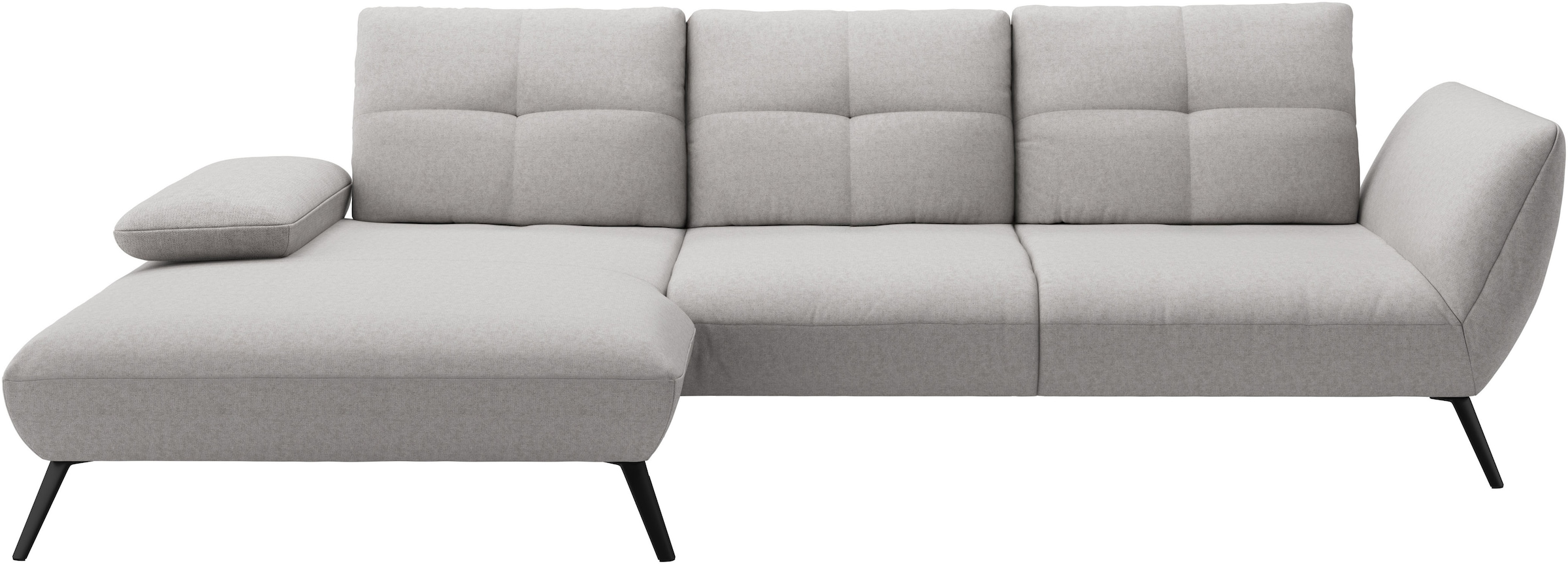 Places of Style Ecksofa »Mikado L-Form«, inkl. Sitztiefenverstellung und Armteilverstellung