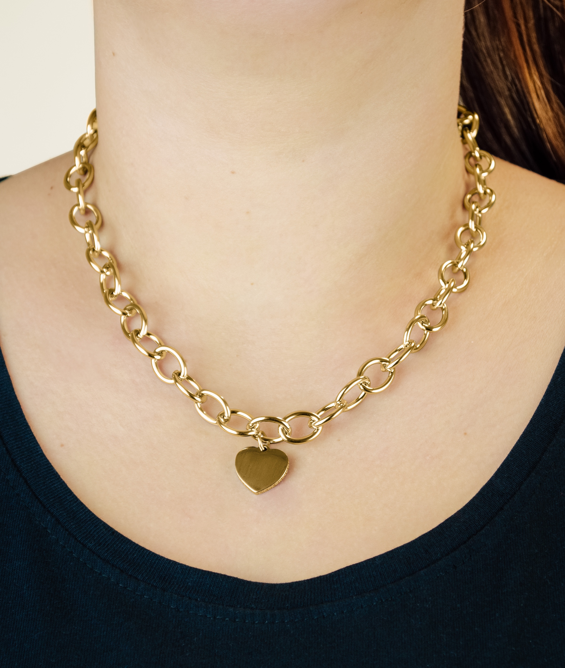 Liebeskind Berlin Kette mit Anhänger »Schmuck Edelstahl My Heart Herz LJ-1606 LJ-1607 LJ-1608 LJ-1609«