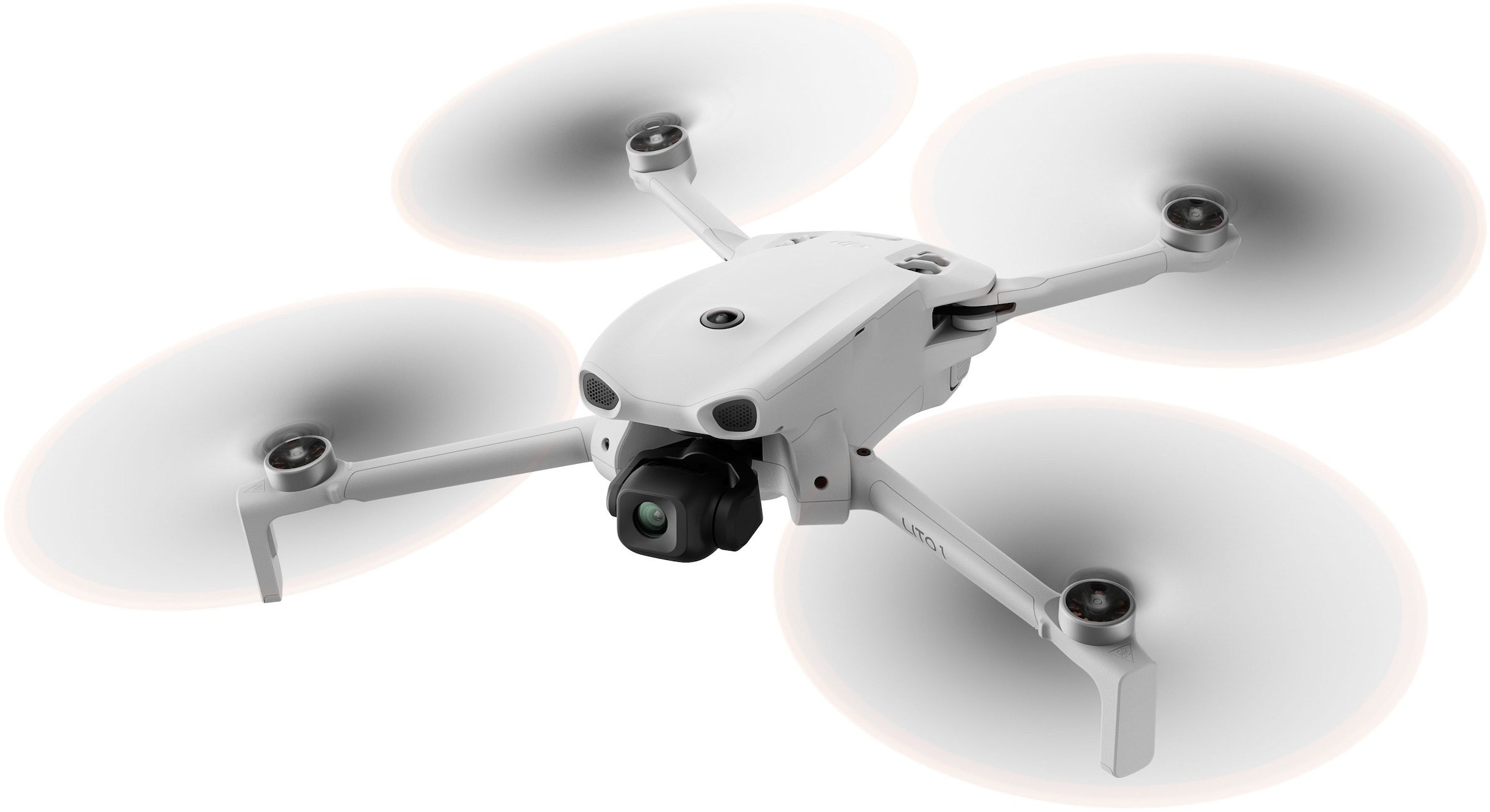 "DJI Drohne ""Lito 1 Fly More Combo (DJI RC-N3)"", weiß (grau), B:25,13cm H:7,94cm T:18,33cm, Drohnen"