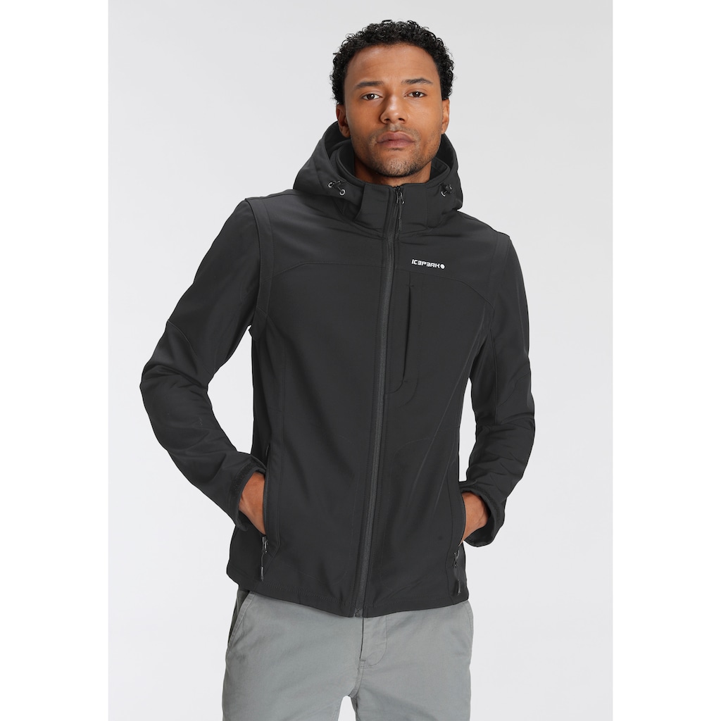 Icepeak Softshelljacke »ICEPEAK BOWERS«, mit Kapuze