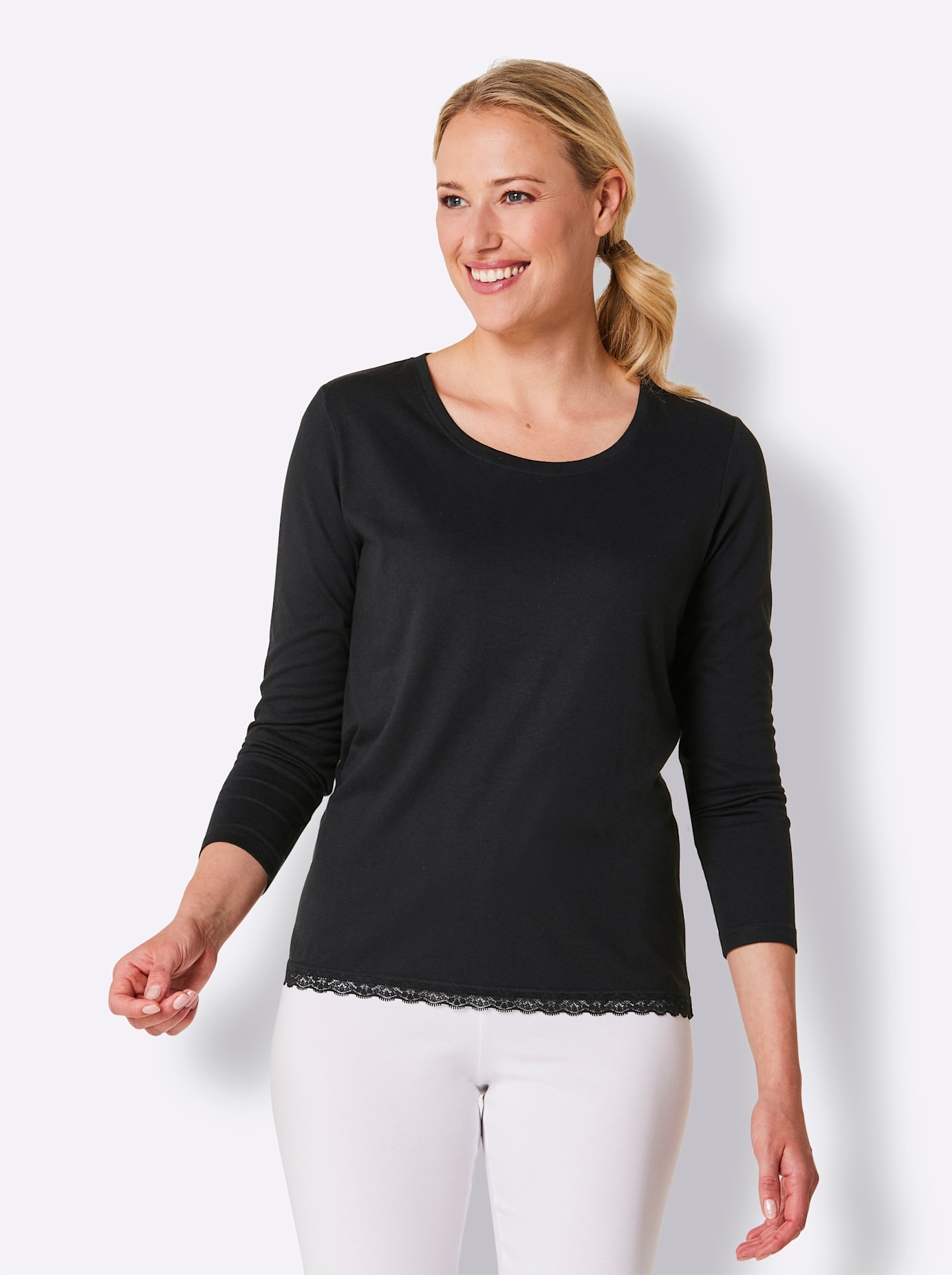 wäschepur Pyjamaoberteil »Schlafanzug-Shirt«, (1 tlg.)