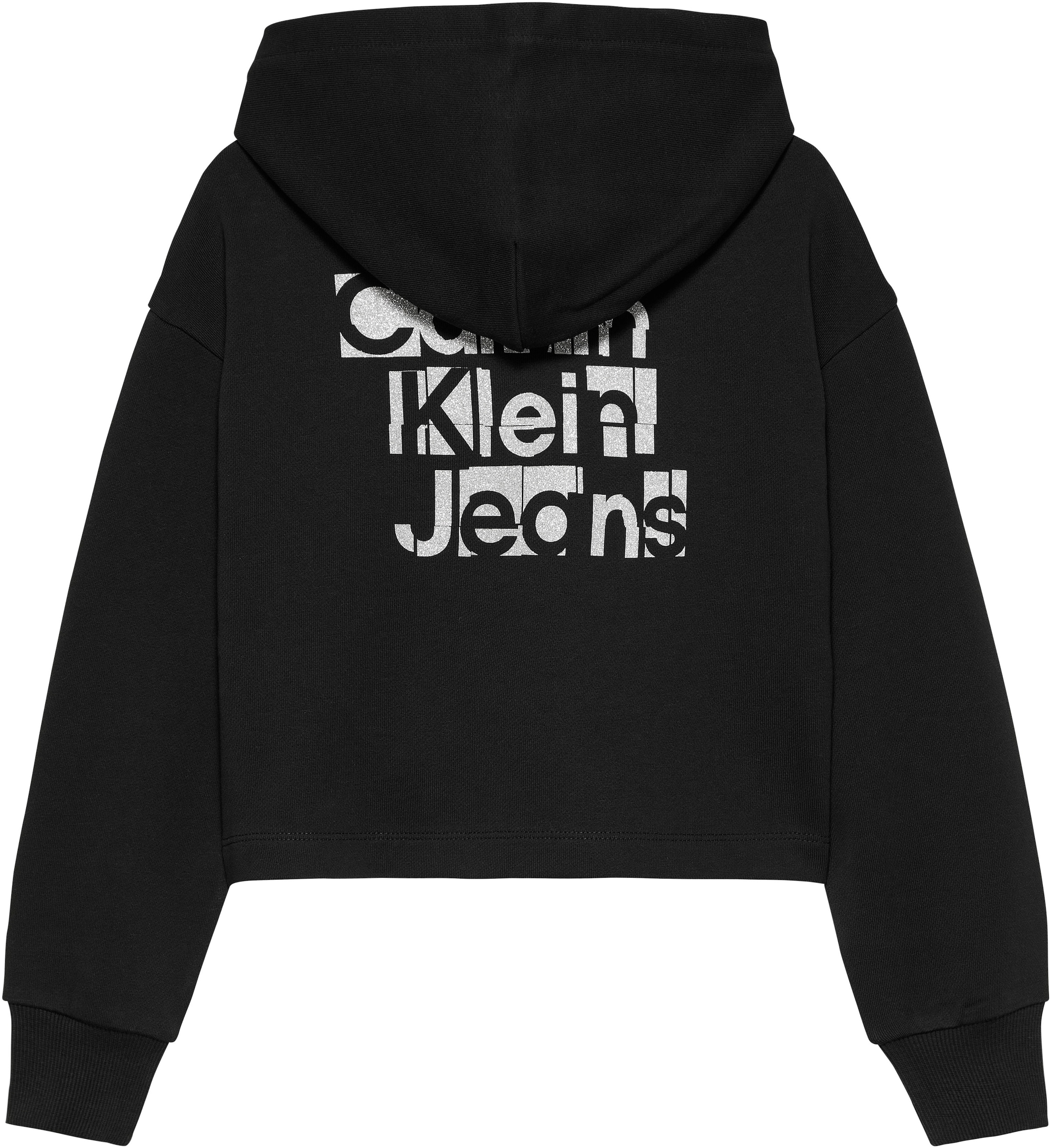 Calvin Klein Jeans Sweatshirt »METALLIC CKJ BACK LOGO HOODIE«, für Kinder bis 16 Jahre