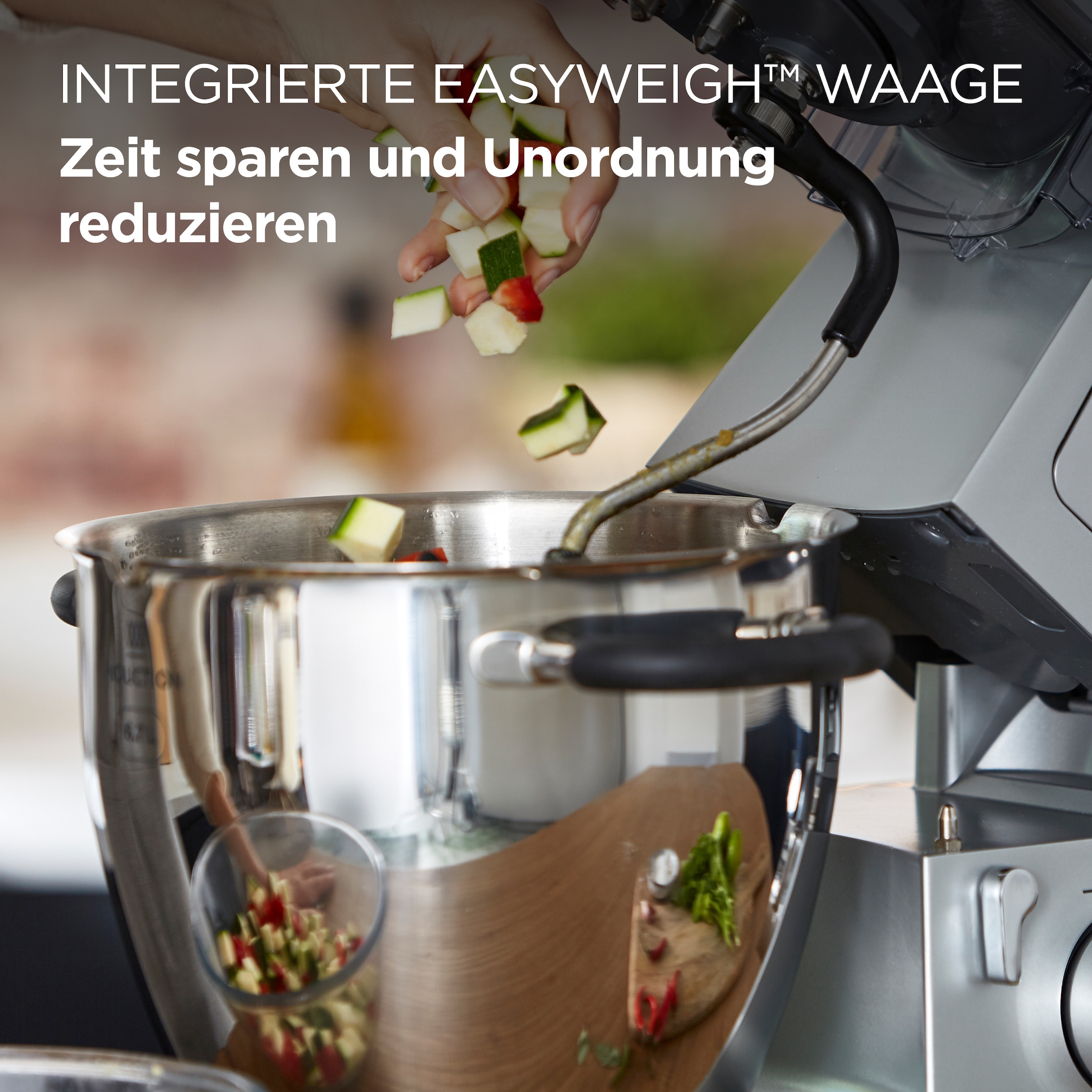 KENWOOD Küchenmaschine mit Kochfunktion »Cooking Chef XL KCL95.424SI«