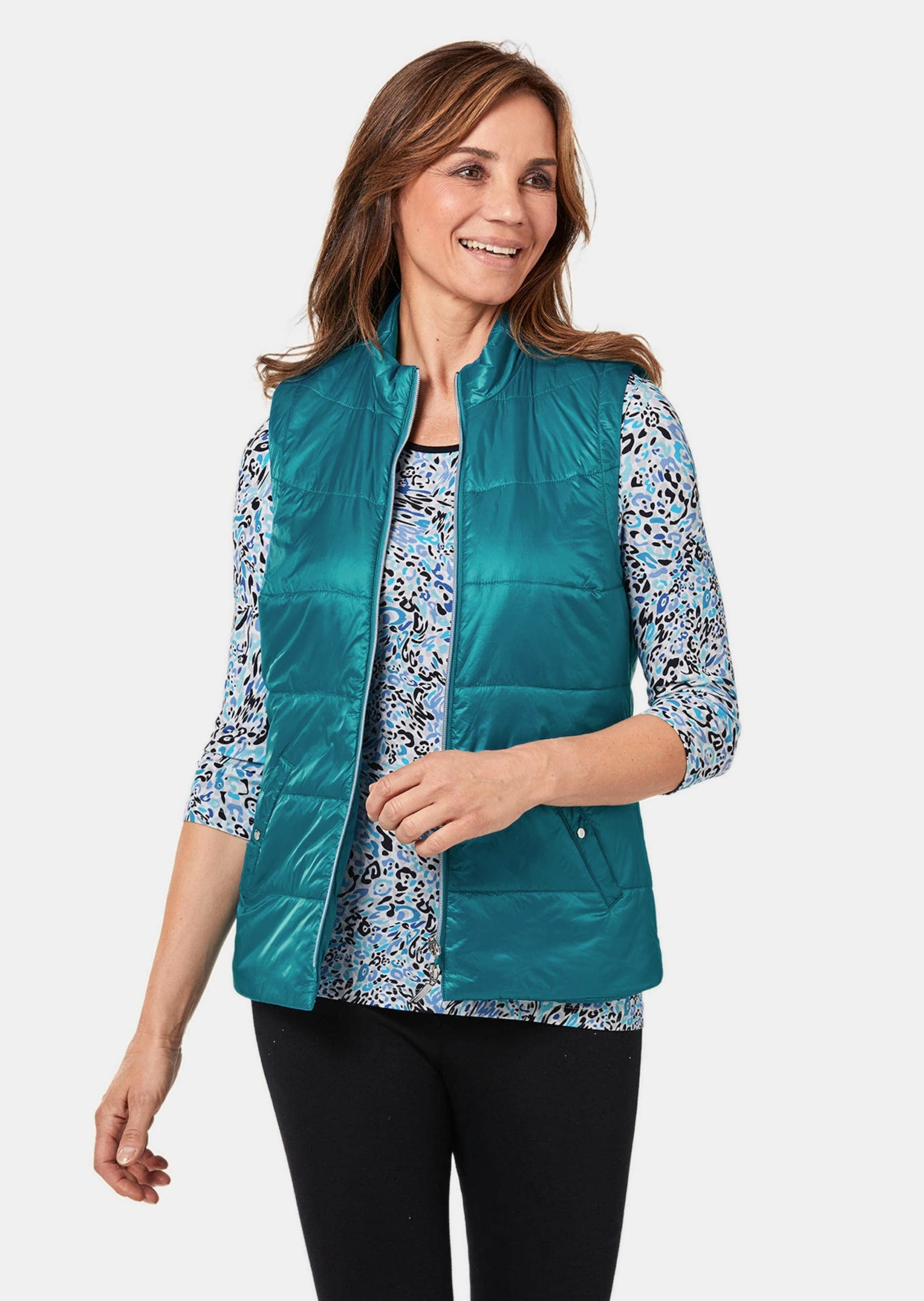 GOLDNER Kurzweste "Leichte Steppweste mit Stehkragen" günstig online kaufen