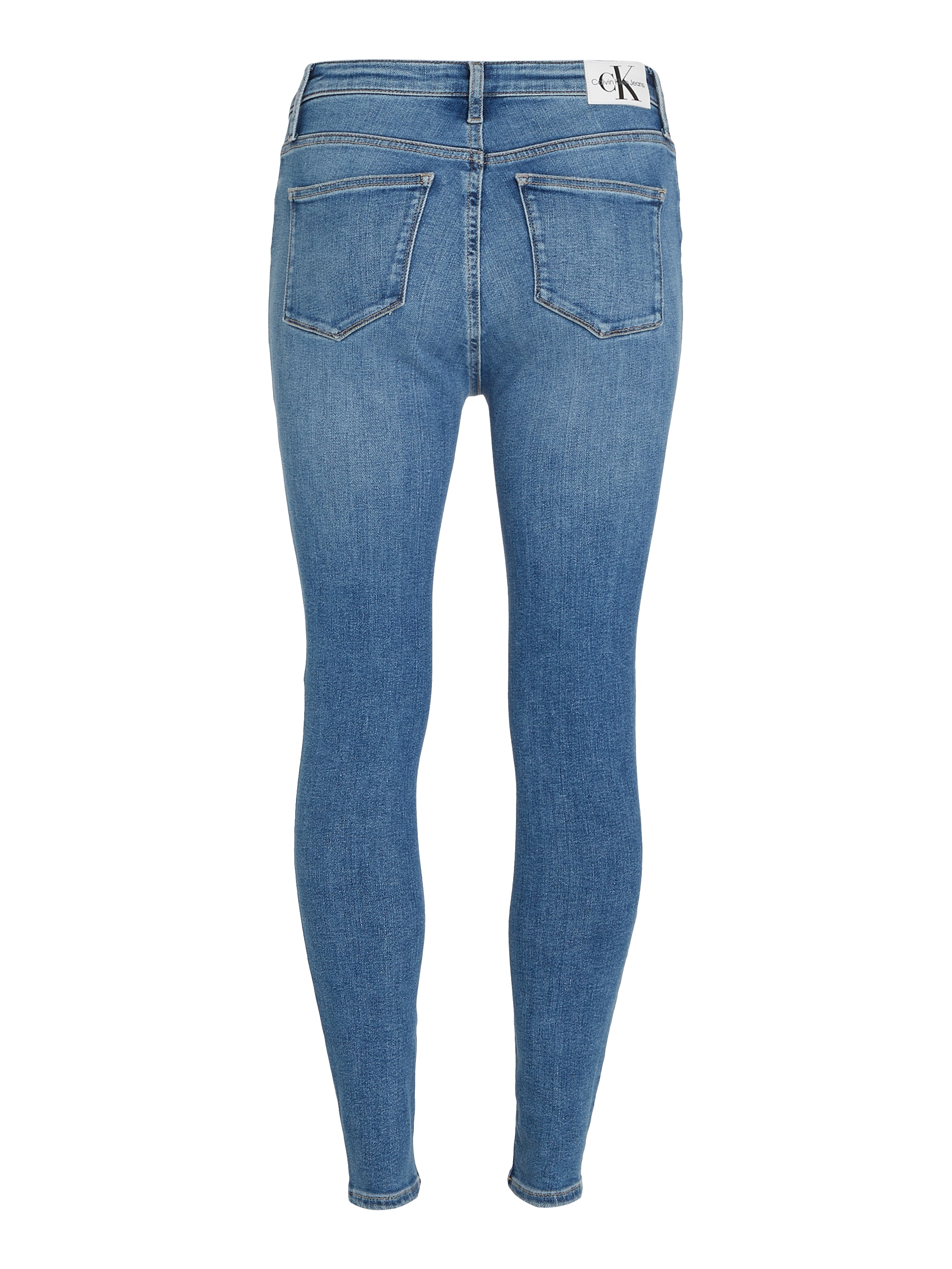 Calvin Klein Jeans Skinny-fit-Jeans »HIGH RISE SUPER SKINNY ANKLE«, in klassischer 5-Pocket-Form