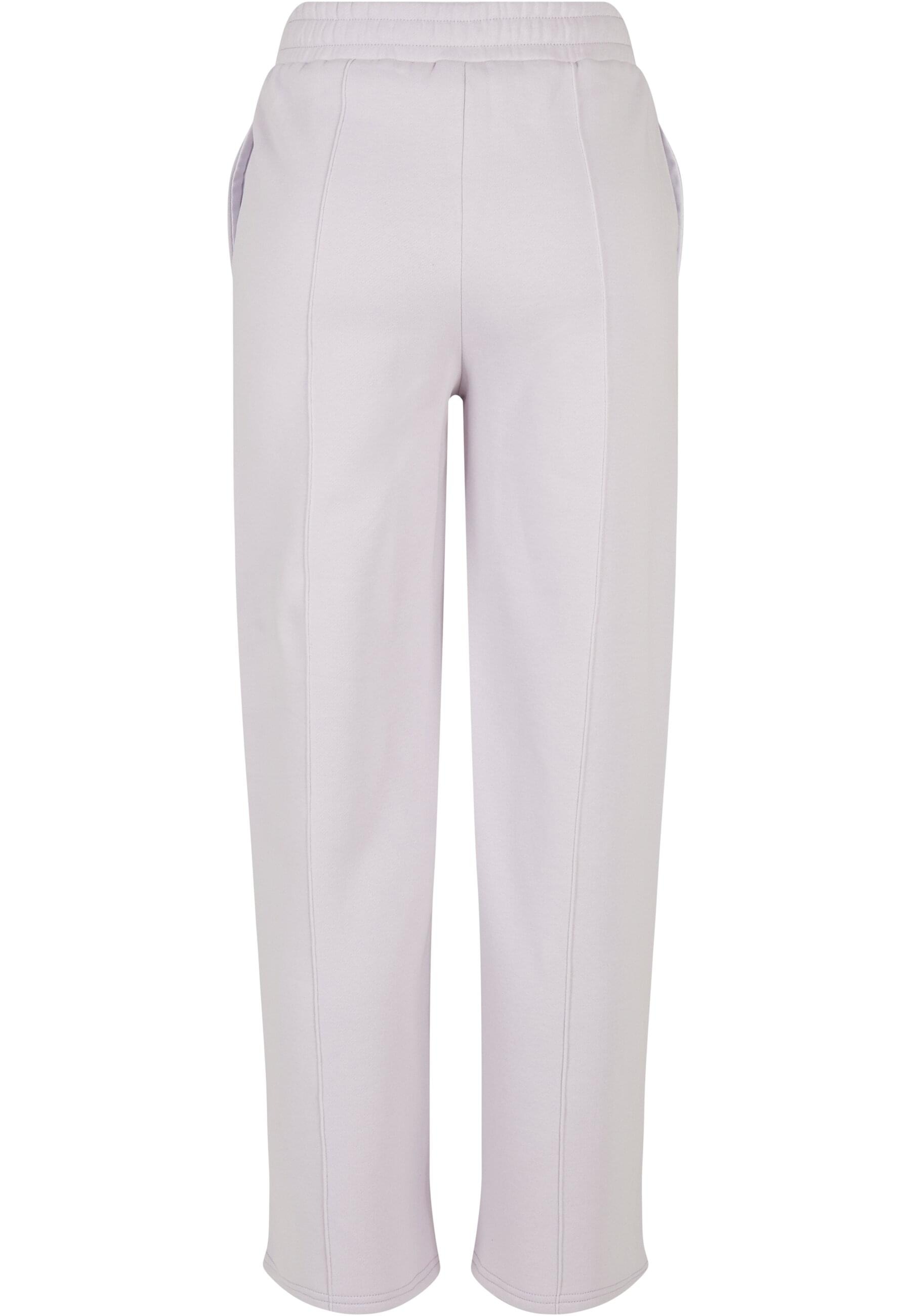 URBAN CLASSICS Stoffhose »Urban Classics Damen Ladies Straight Pin Tuck Sweat Pants«, (1 tlg.)