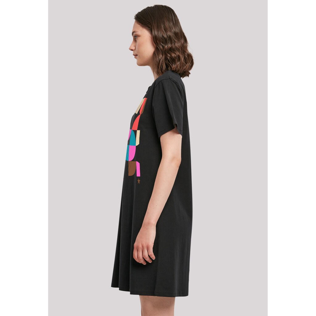 F4NT4STIC Shirtkleid »Abstrakt Damen T-Shirt Kleid«